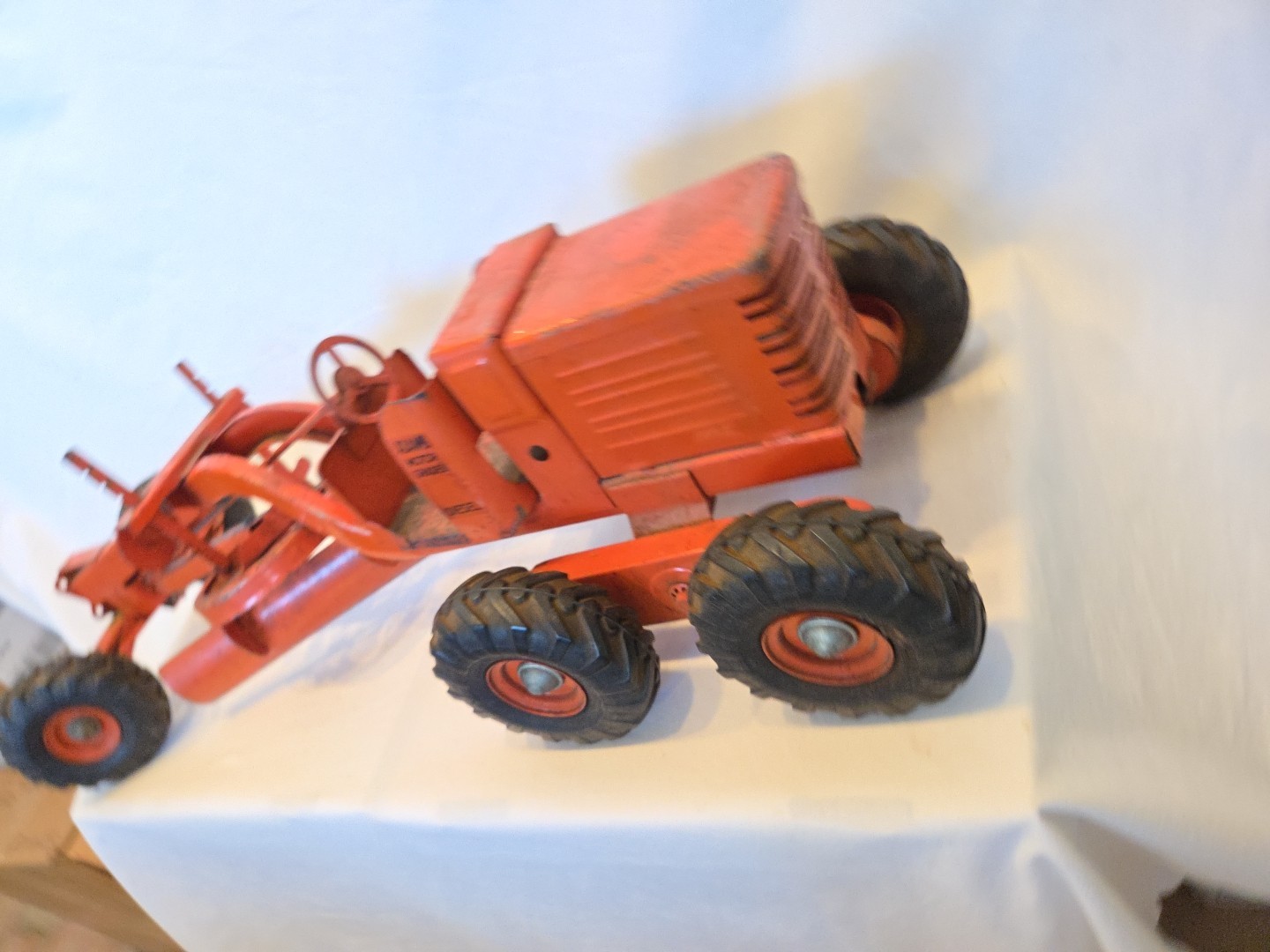 Doepke Model Toys Adams Road Grader Diesel Motor Steel 1950&rsquo;s Vintage Fair Cond