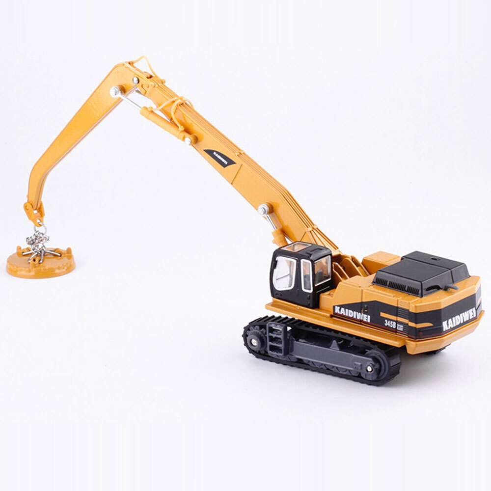 1/87 Scale Material Handler Crane Construction Vehicle Diecast Metal Model Toys