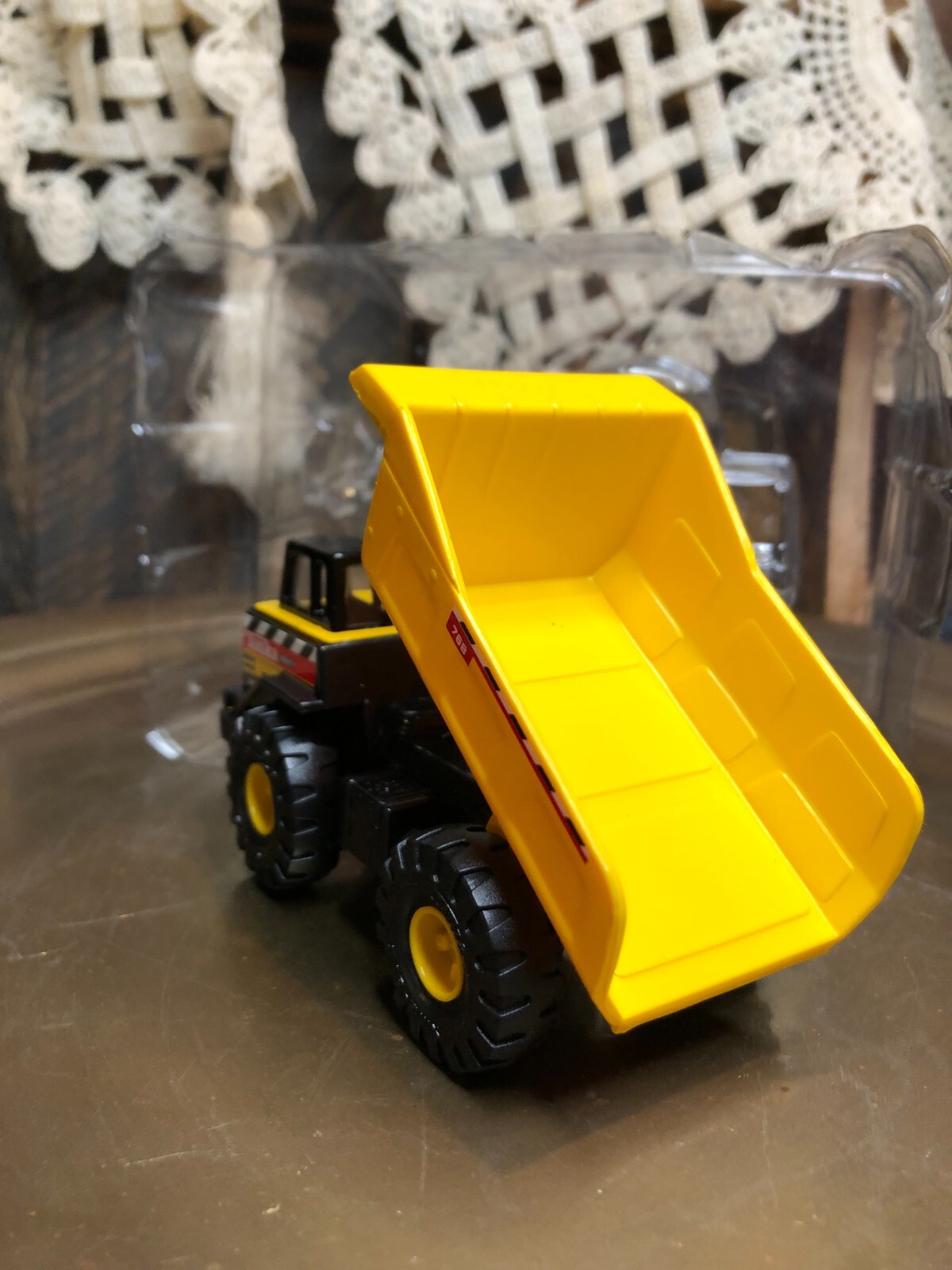 Vintage Maisto Tonka Dump Truck Mining 768 4&Prime; length 1998 Steel Body NO BOX *C2