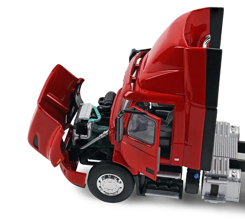 First Gear 1/50 Volvo VNR 300 Day Cab w/Air Foil in Crossroad Red #50-3460📌USA