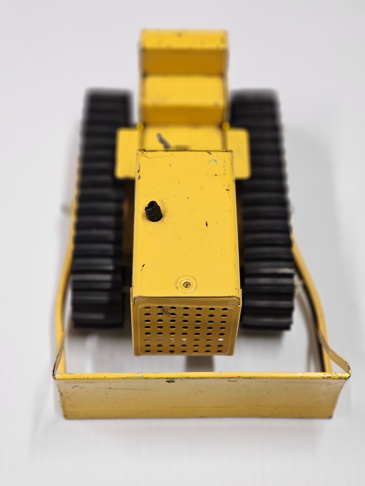 Vintage 1960&rsquo;s Tonka Pressed Steel Yellow Bulldozer