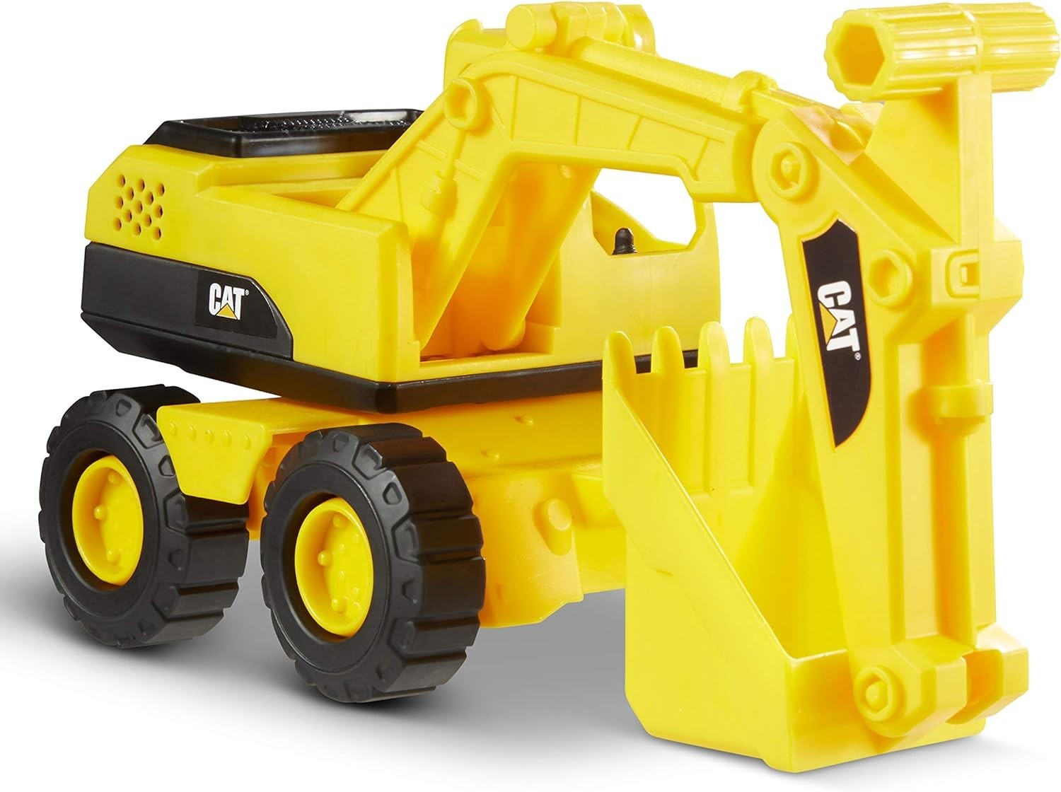 Realistic 10” Heavy-Duty Cat Excavator Toy – Ideal for Active Kids Aged 2+