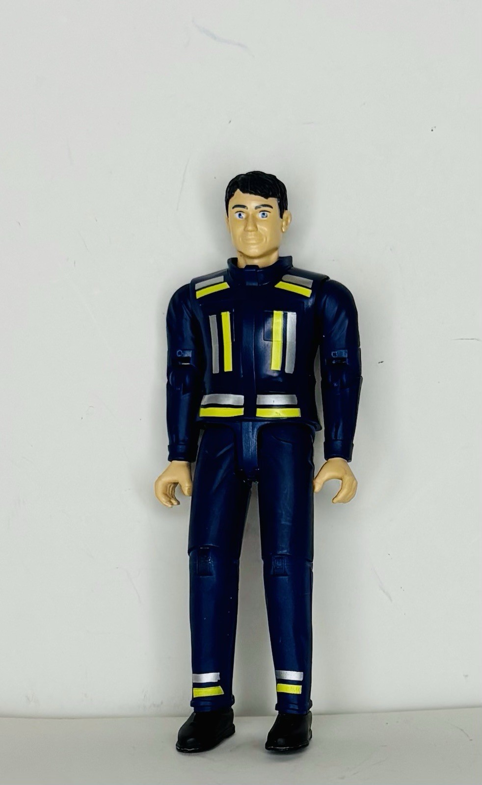 Bruder Action Figure Fire Man 4.5&Prime; Firefighter No Gear Made In Germany