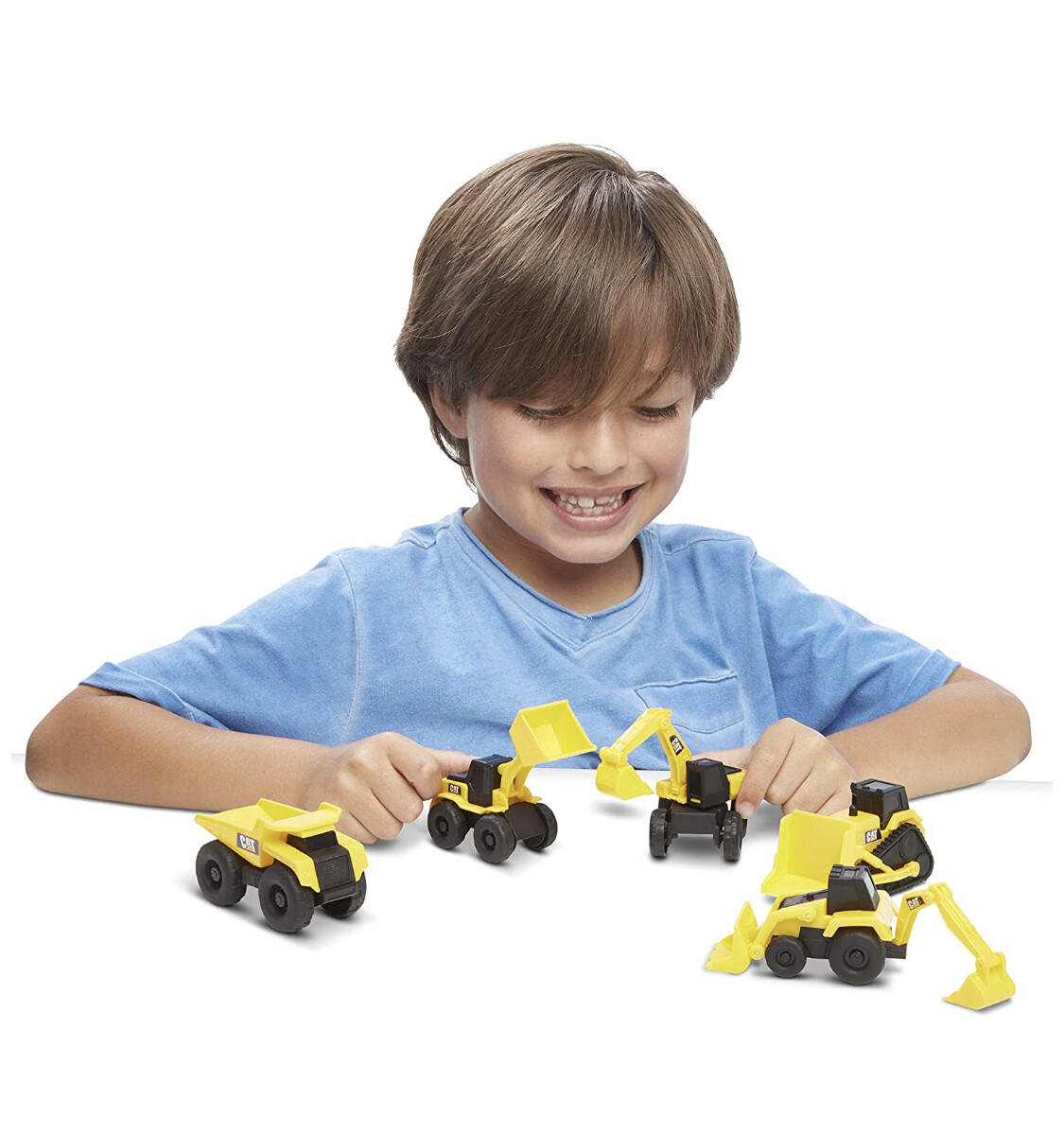 🔥CAT Caterpillar Little Machines Set 5 Pack Trucks Construction Play Toys 🔥