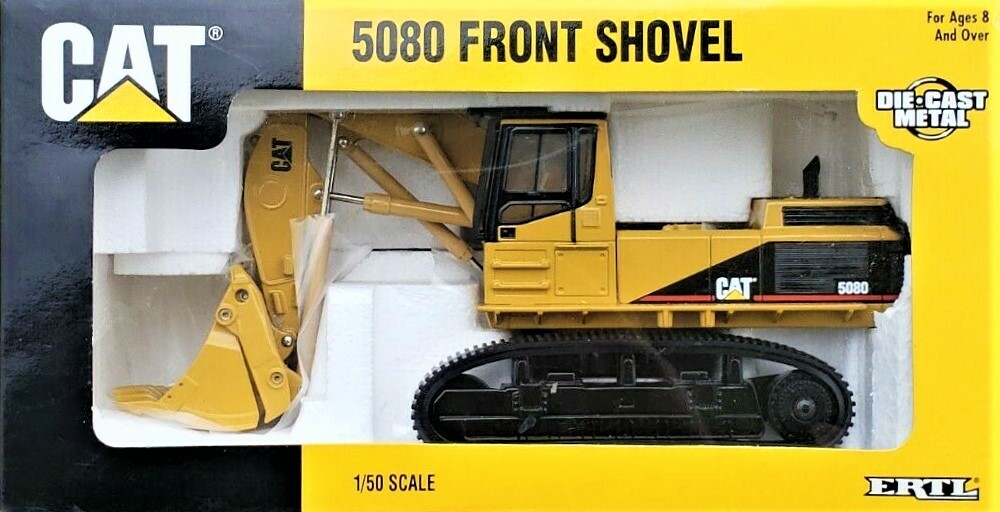 Ertl 2676 Caterpillar 5080 Front Shovel 1/50 O Scale Die-cast MIB