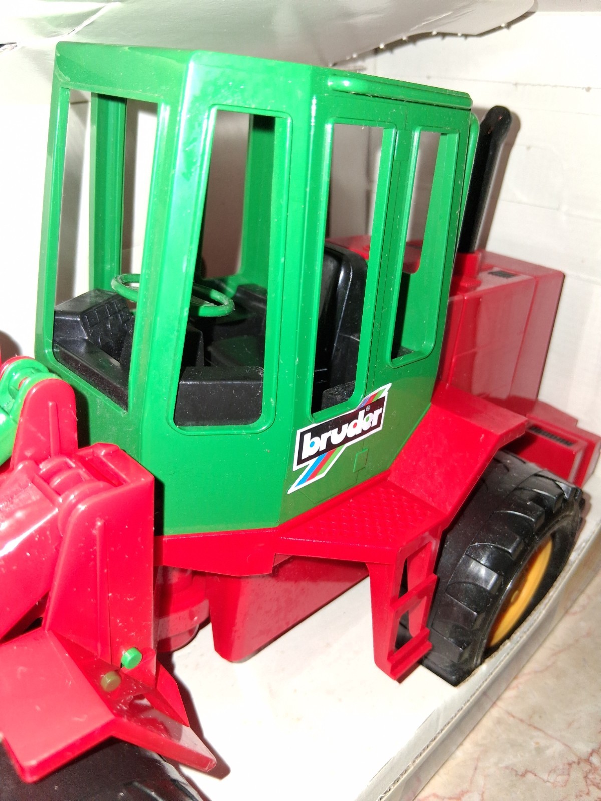 Vintage New Bruder Front End Articulated Road Loader 1:16 Scale Made Im Germany