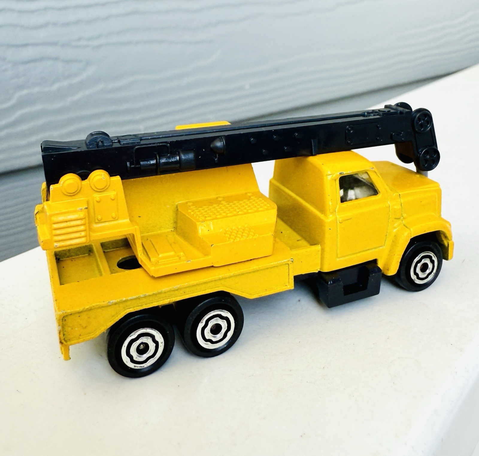 1980s MAJORETTE CONSTRUCTION TRUCK CRANE BOOM 1:100 283 251 DIE CAST SERIES 200