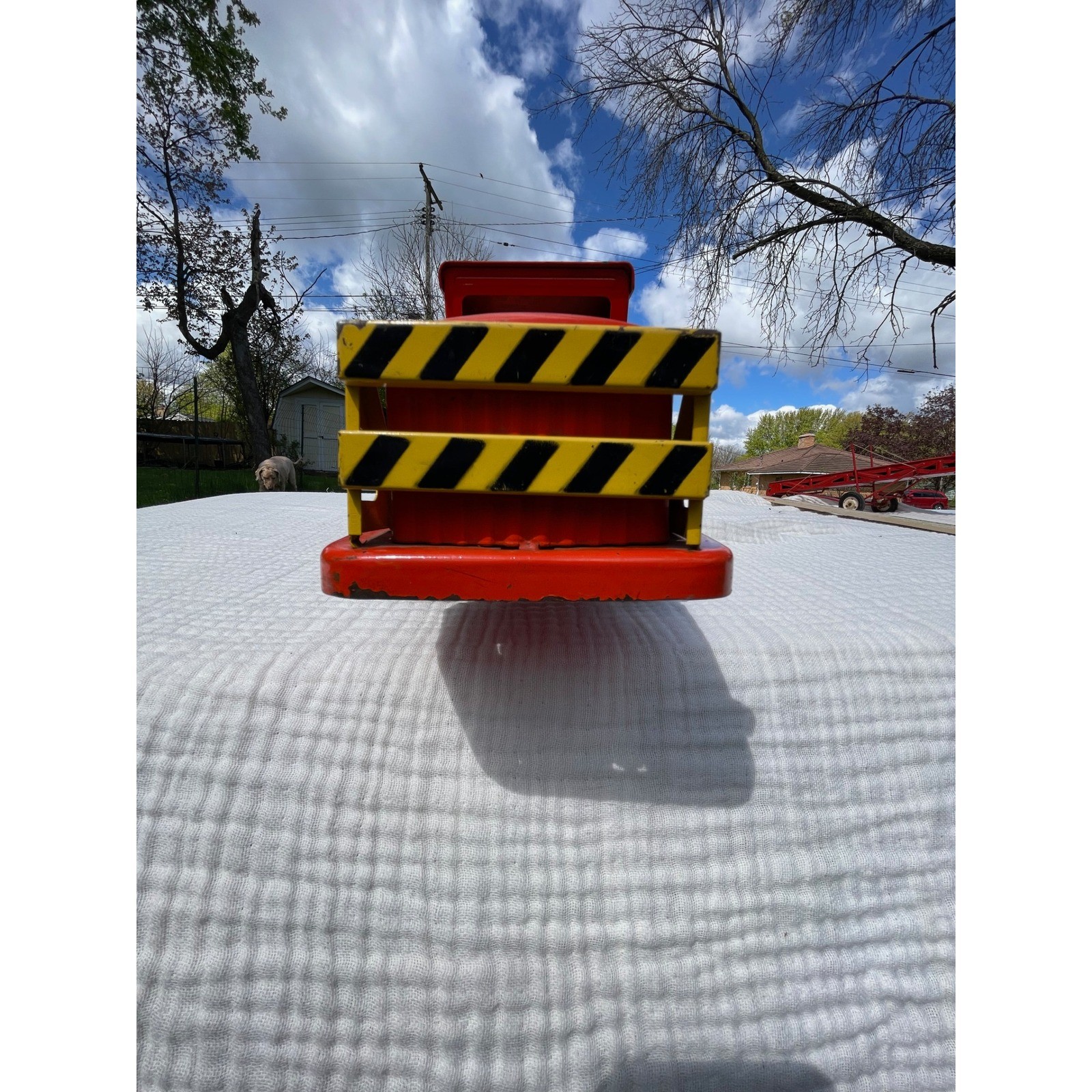 1959 – 1962 NYLINT #4600 Hydraulic Dumper Toy Hydraulic Dump Piston Works