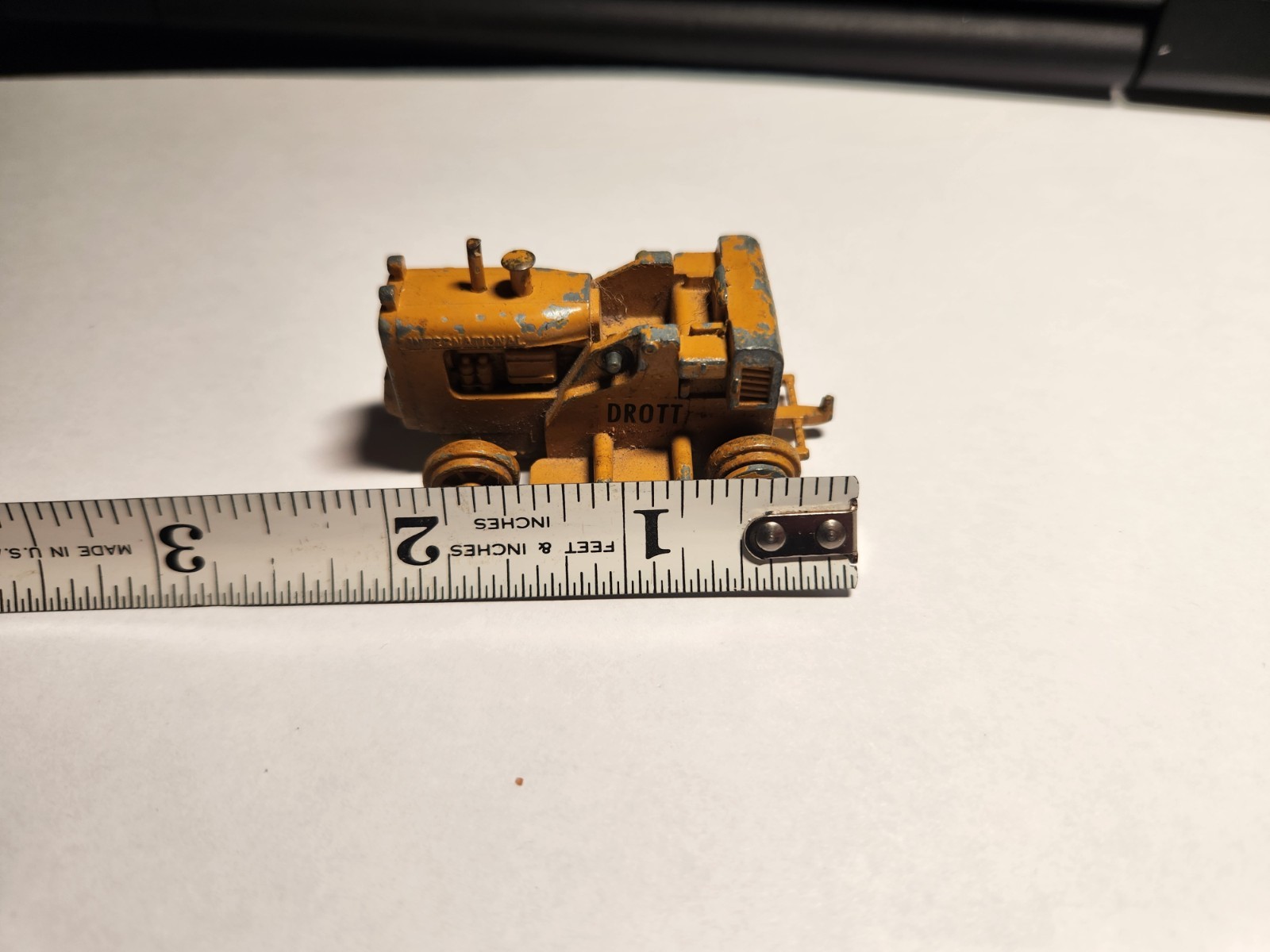 1960s Mercury Lit’l Toy International Bulldozer No 101 DROTT on side. RARE