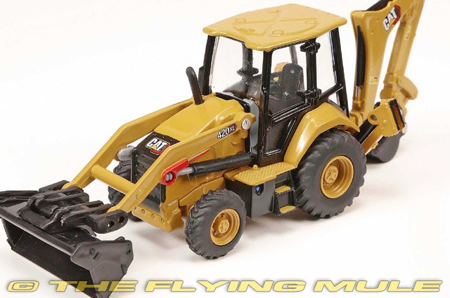 Diecast Masters 1:64 420 XE Backhoe Loader w/5 Work Tools