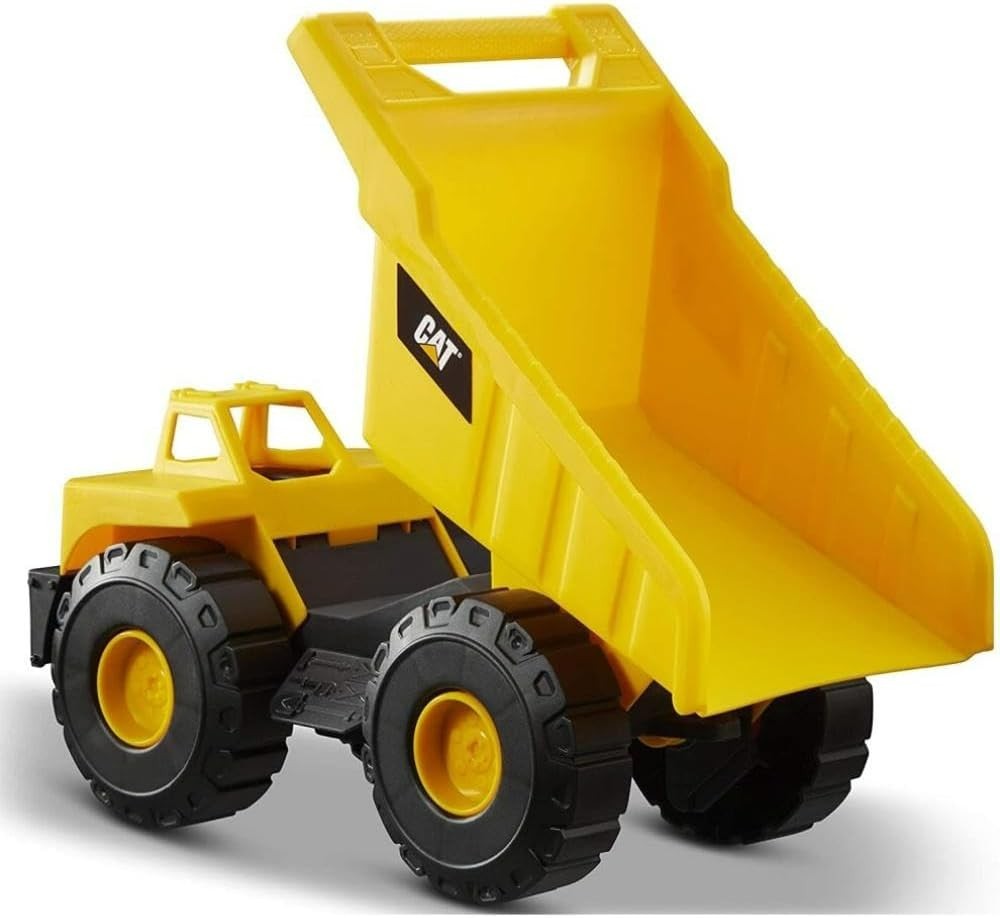 CAT Construction Toys, Construction Fleet 10&Prime; Dump Truck Toy – Heavy‑Duty Pla…