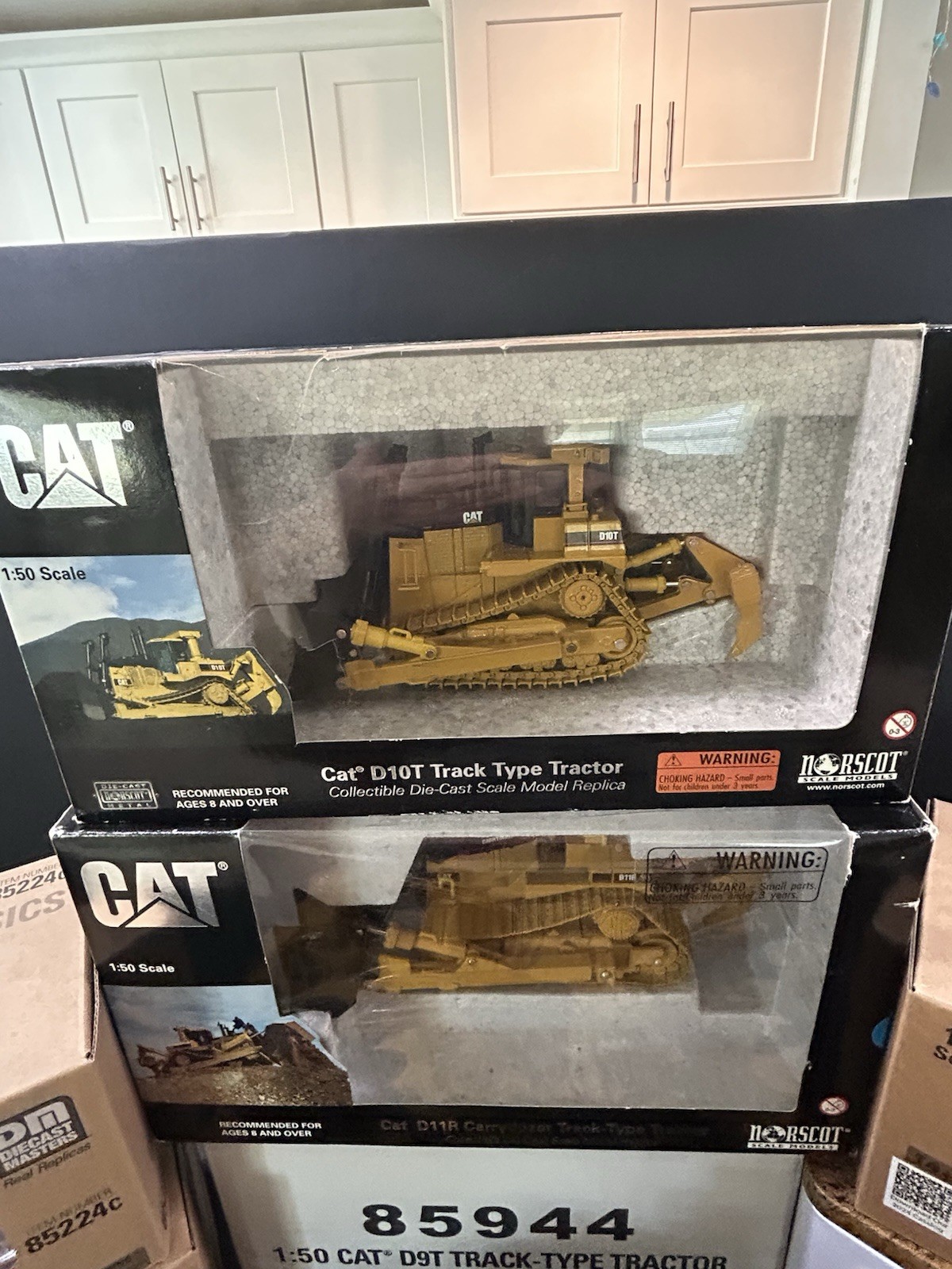 Cat 1/50 Diecast Masters 6 pcs. Construction Equiptment lot. 6 Dozers