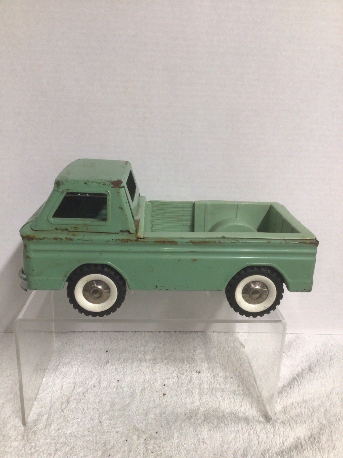Vintage 10” Structo 1960s Rampside Corvair Pickup Mint Green – PRESSED STEEL USA