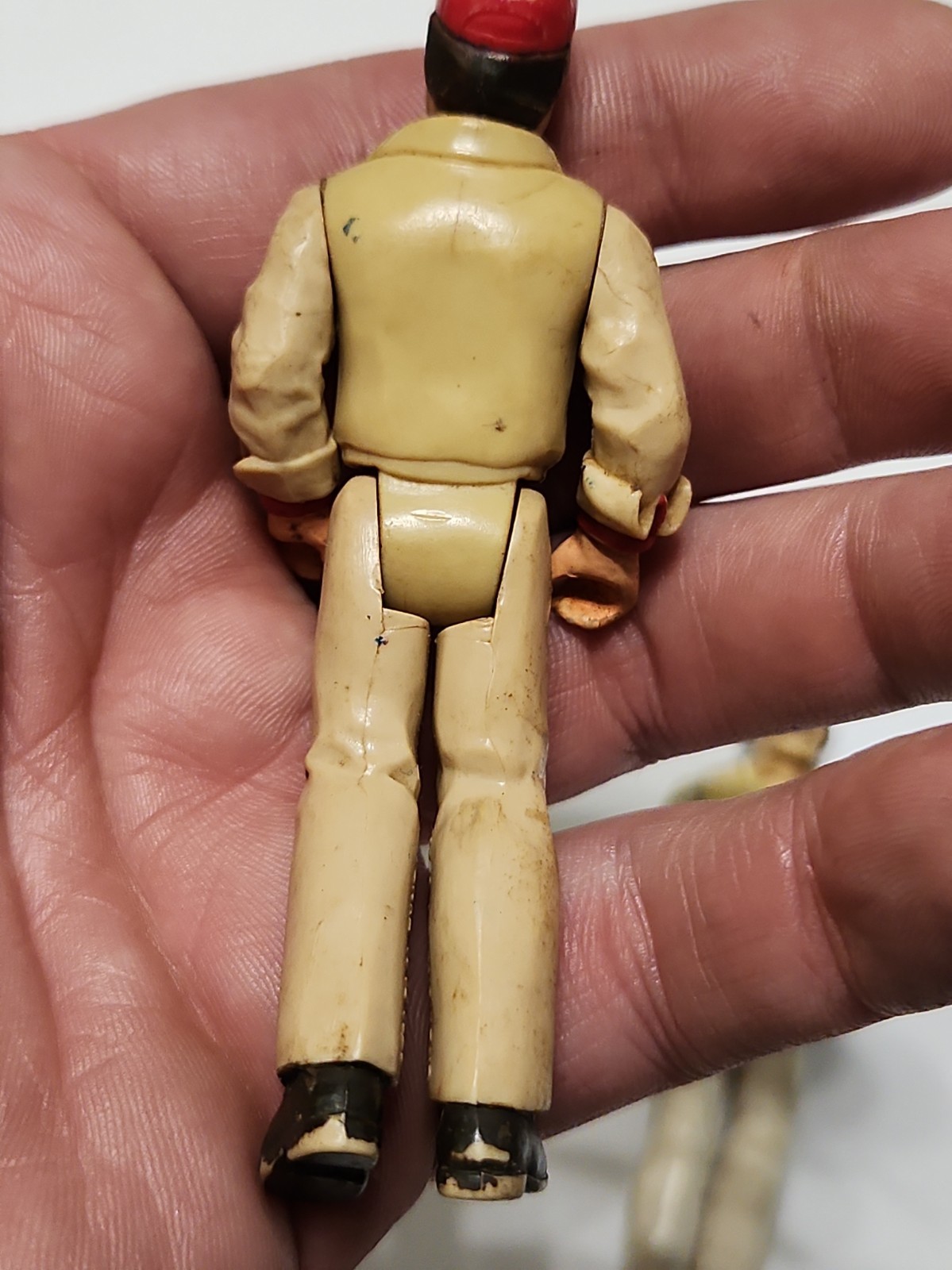 Vintage 1979 Tonka AJ Foyt Racing Team Mechanic & Flight Squadron Figures