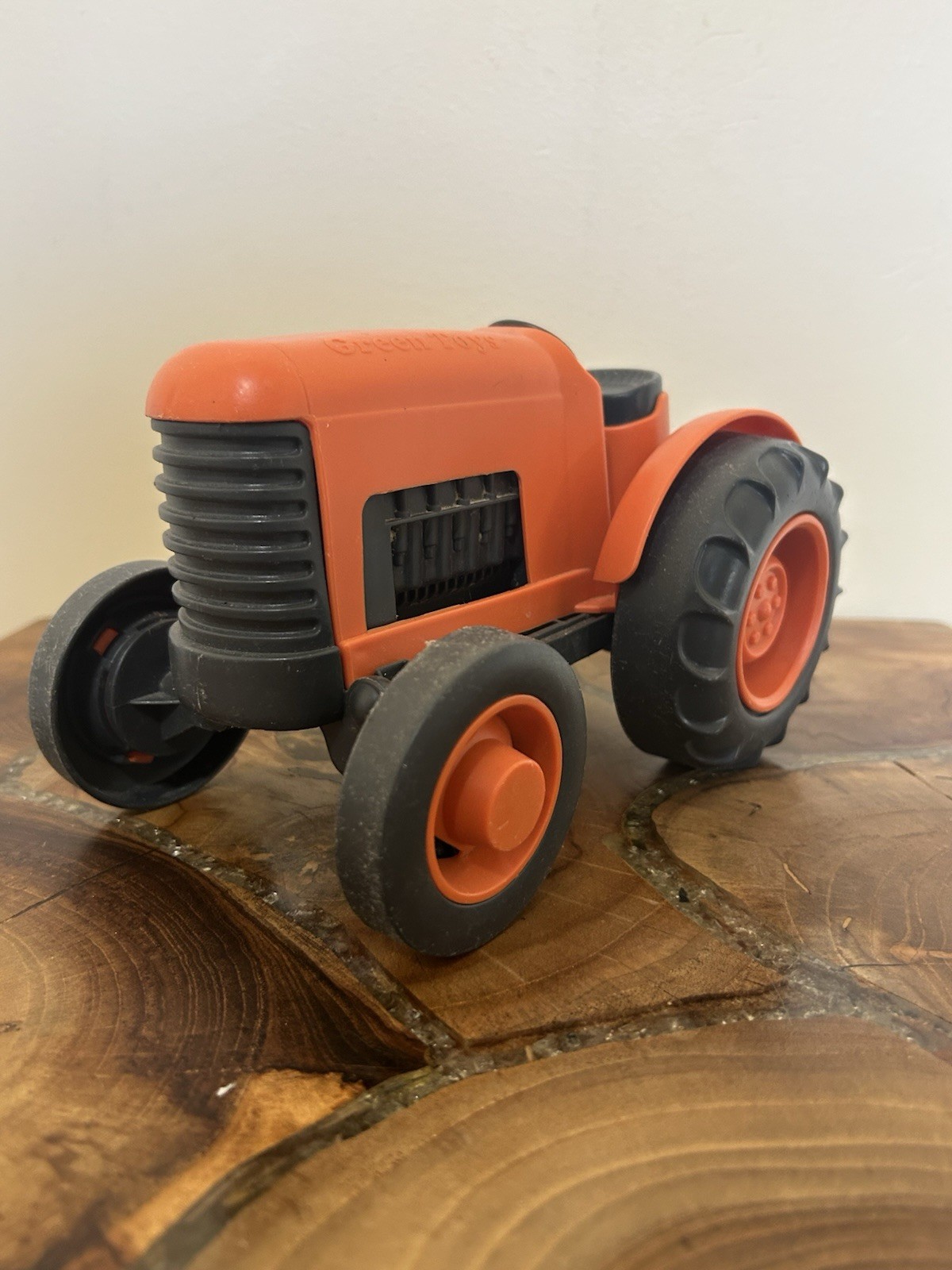 Green Toys Tractor Only Orange, Made in USA