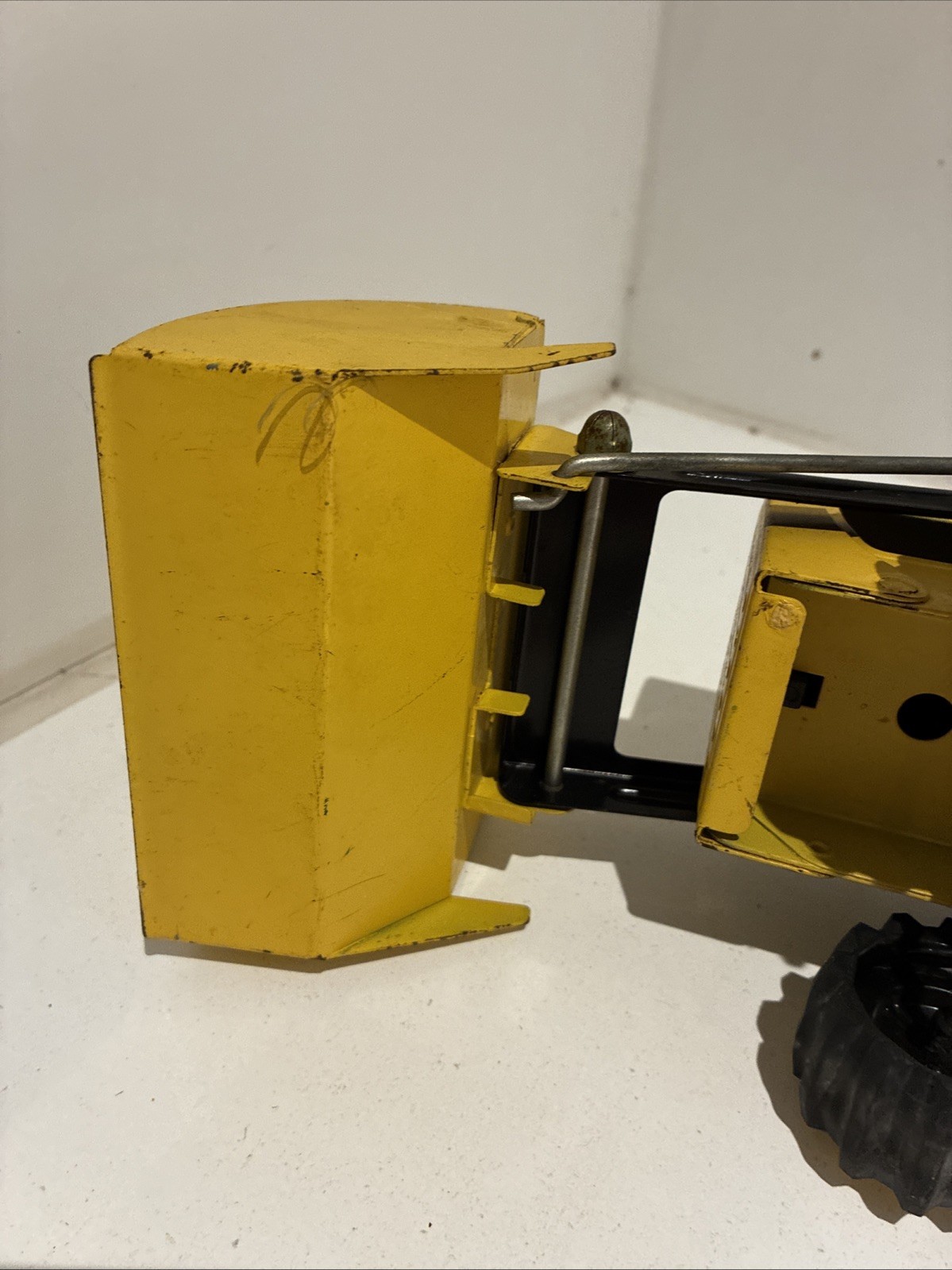 Vintage 1960s Tonka Trencher Backhoe Loader Pressed Steel