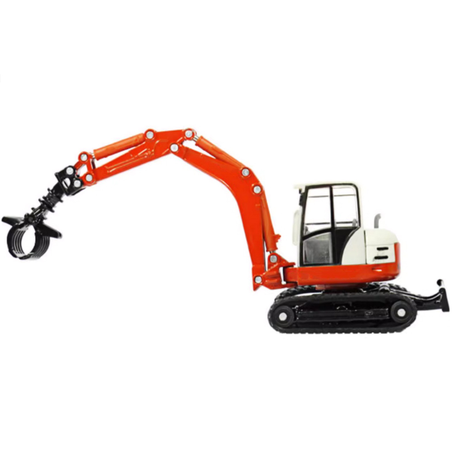 17cm 1/50 Tracked Wood Grabbers Heavy Construction Vehicle Model Souvenir Gift