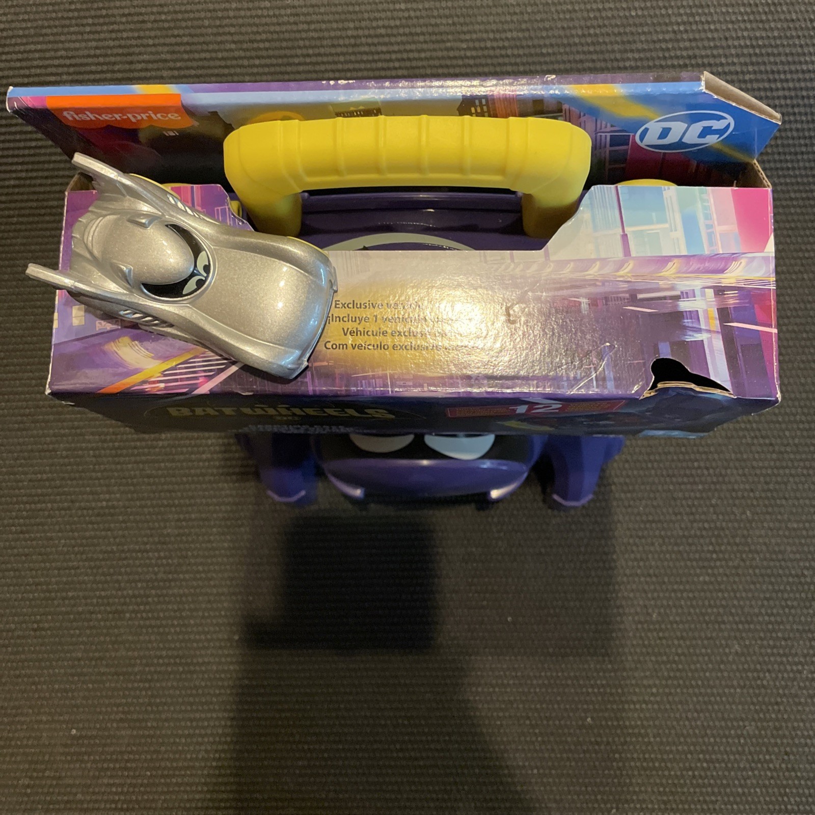 DC Batwheels Batmobile Carrying Case with Exclusive Vehicle Included New
