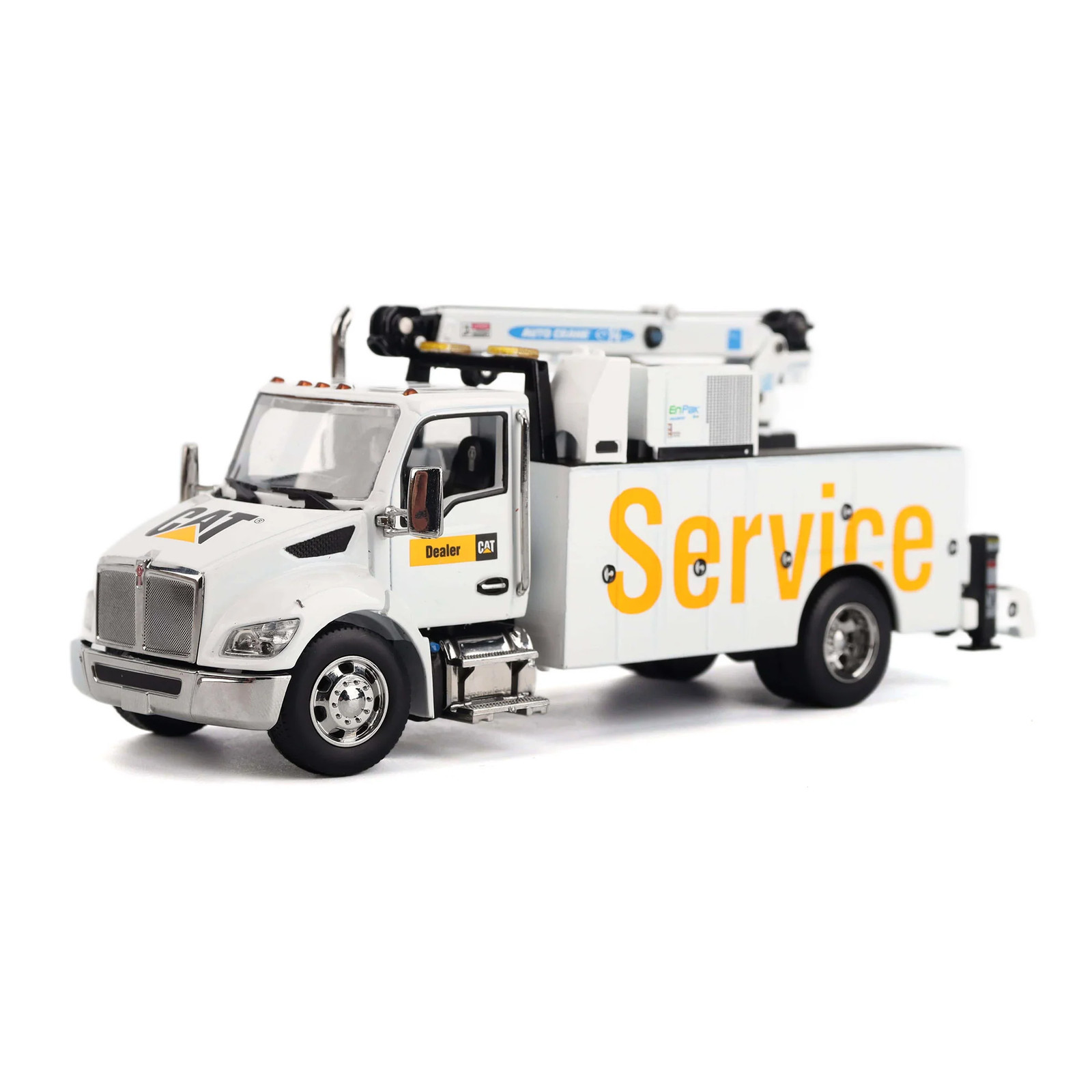 Kenworth T380 Service Truck Auto Crane Titan 85 w/ Miller EnPak 1:50 Diecast