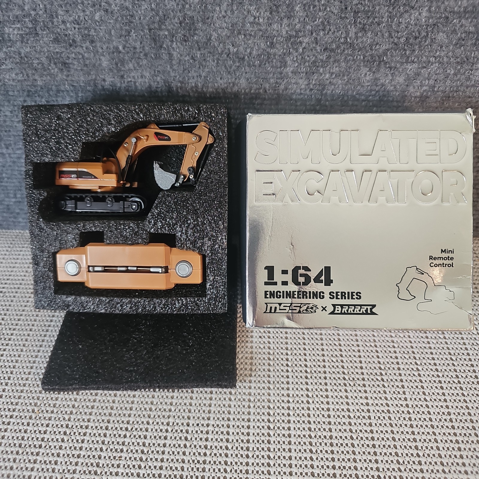 1:64 Simulated Excavator Mini Remote Control