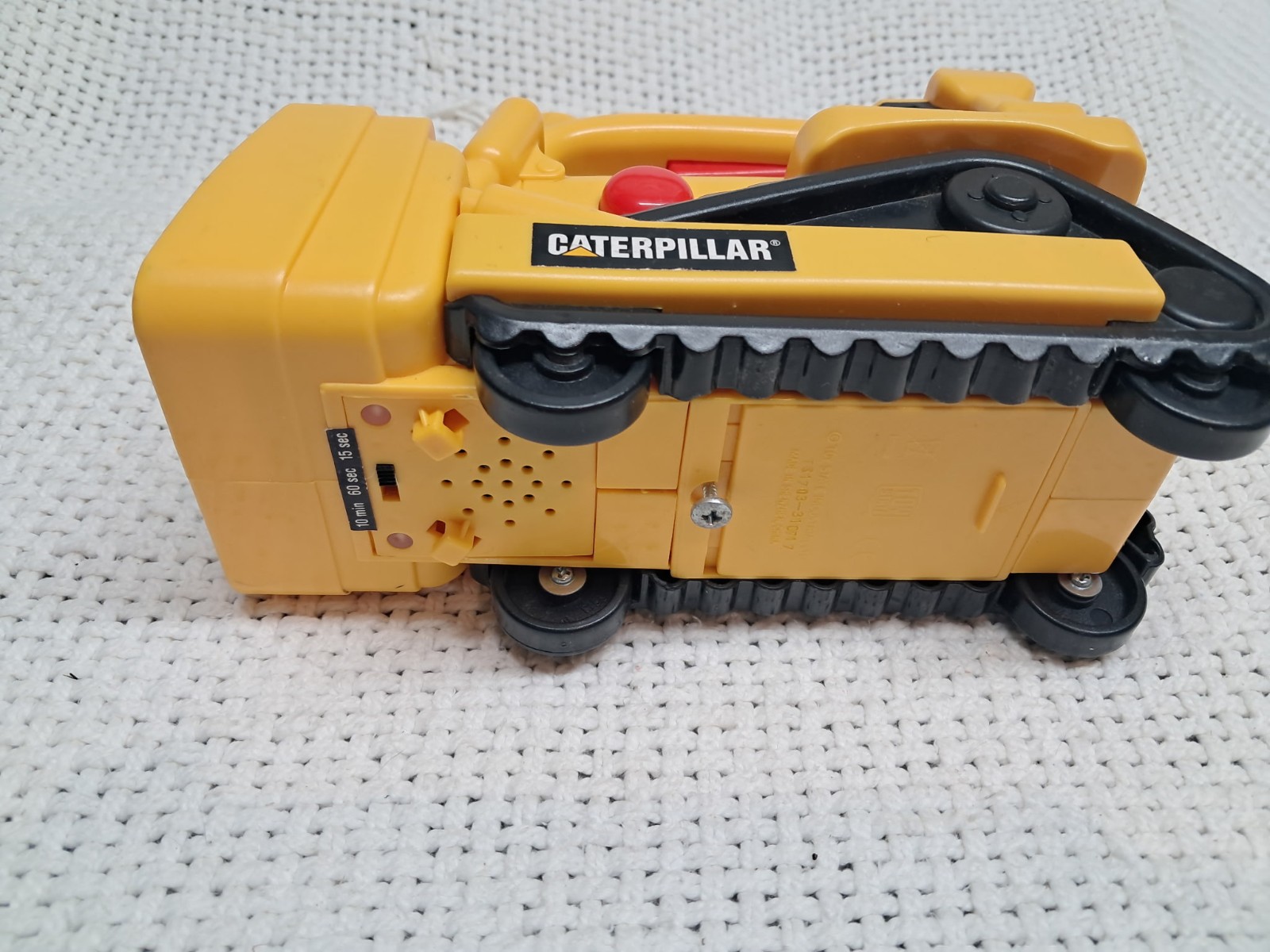 Toy State Caterpillar CAT Bulldozer Flashlight Lights & Sounds, new batteries