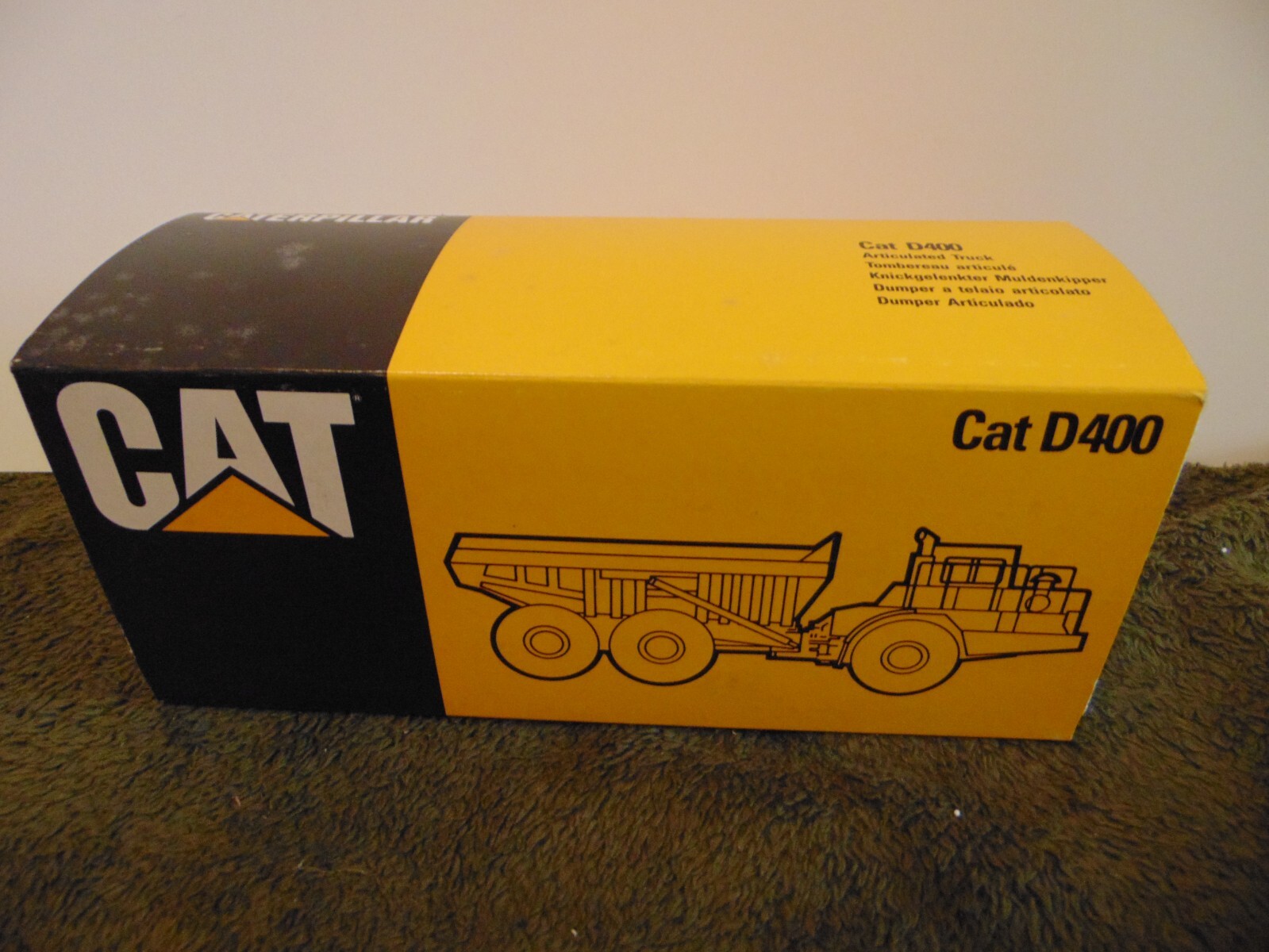 Conrad 2862 Cat Caterpillar Articulated Truck Loader Die Cast Model Toy Germany