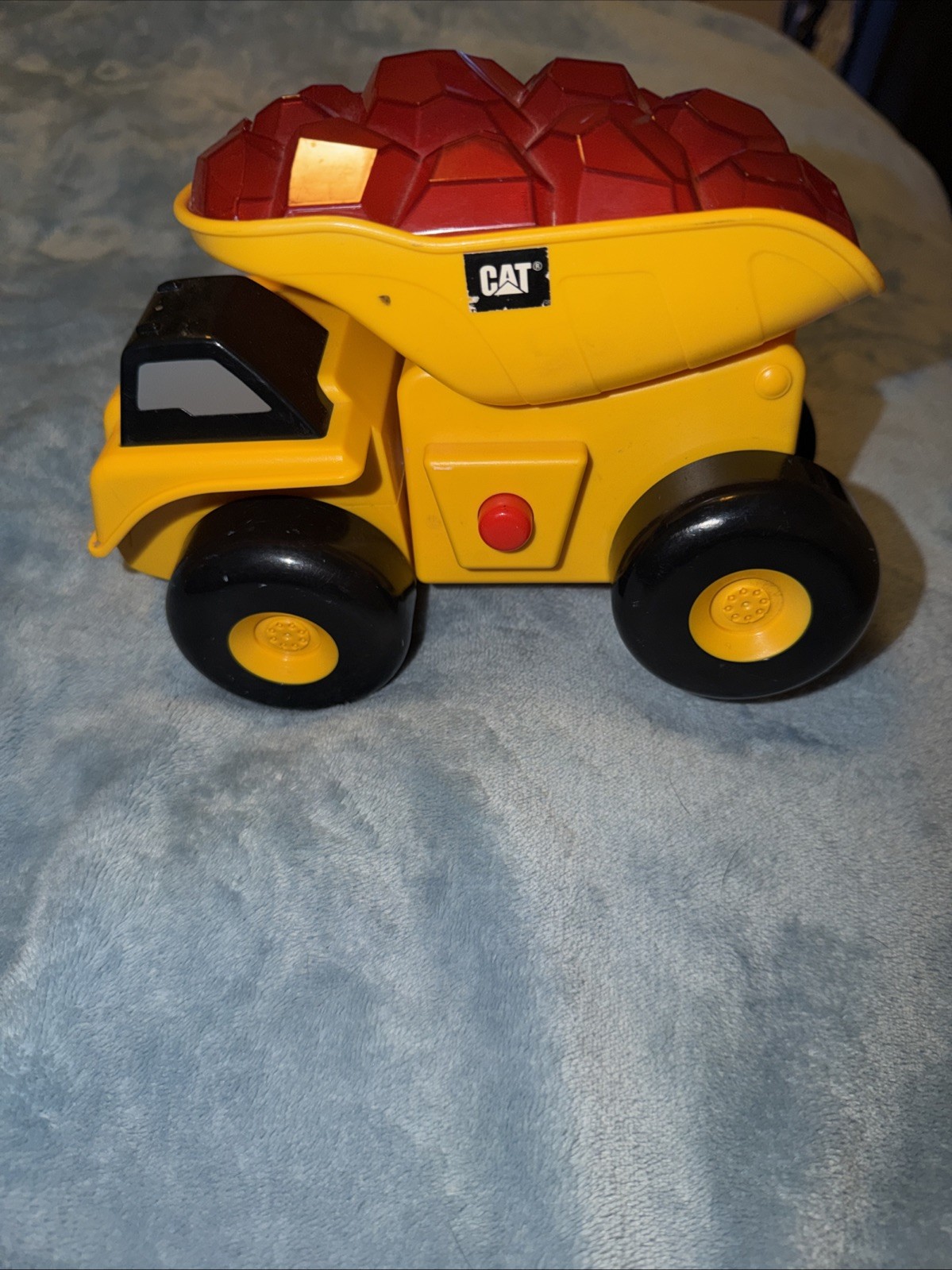 CAT Light Up Dump Truck & Tractor Loader Lights And Sounds Moves Forward