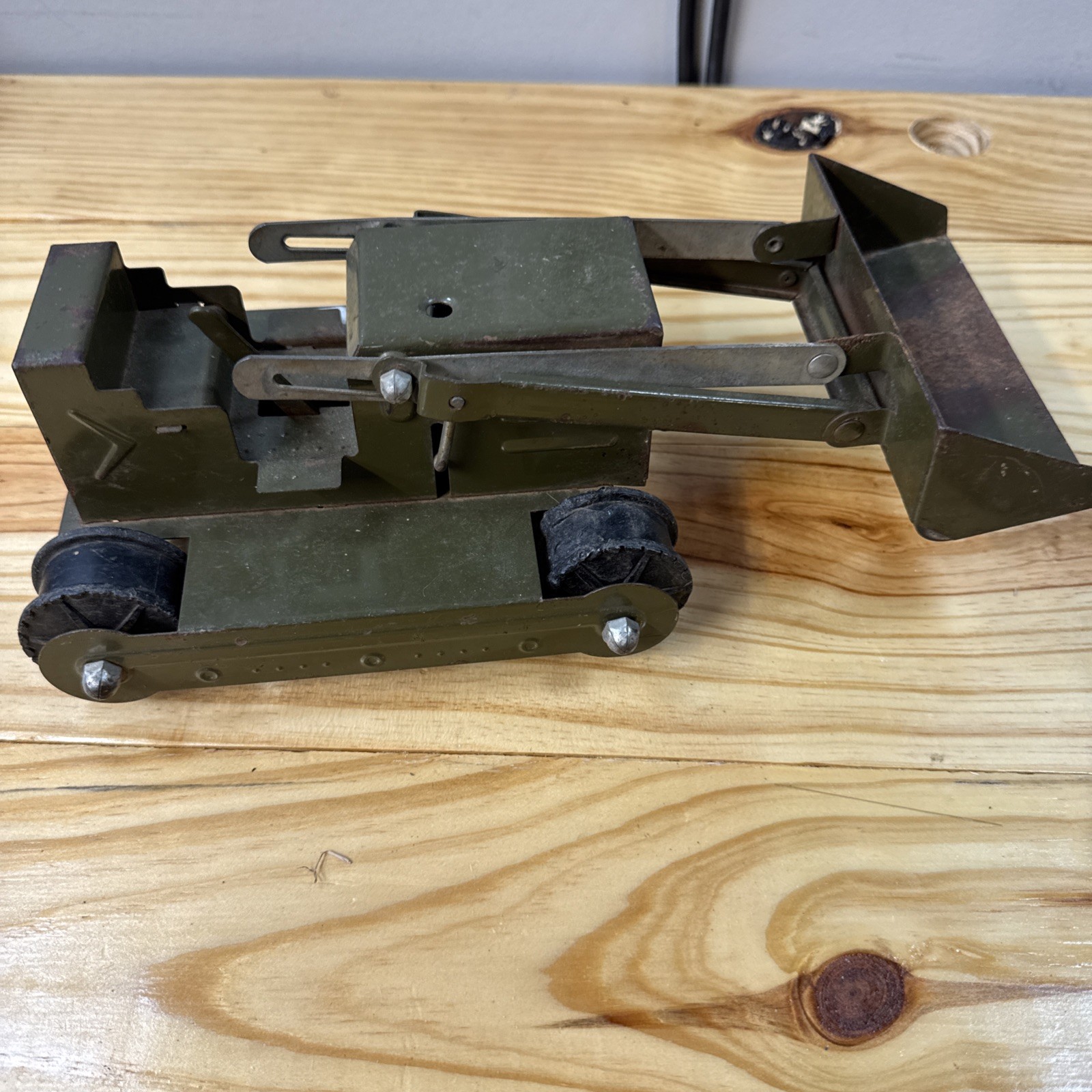 Vintage 1960s Structo U.S. Army Engineers Bulldozer