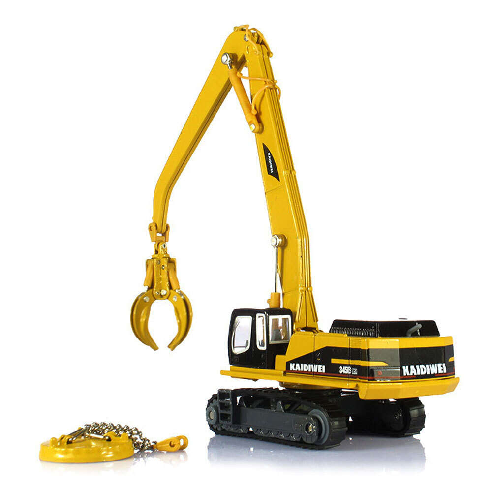 1/87 Scale Material Handler Crane Construction Vehicle Diecast Metal Model Toys