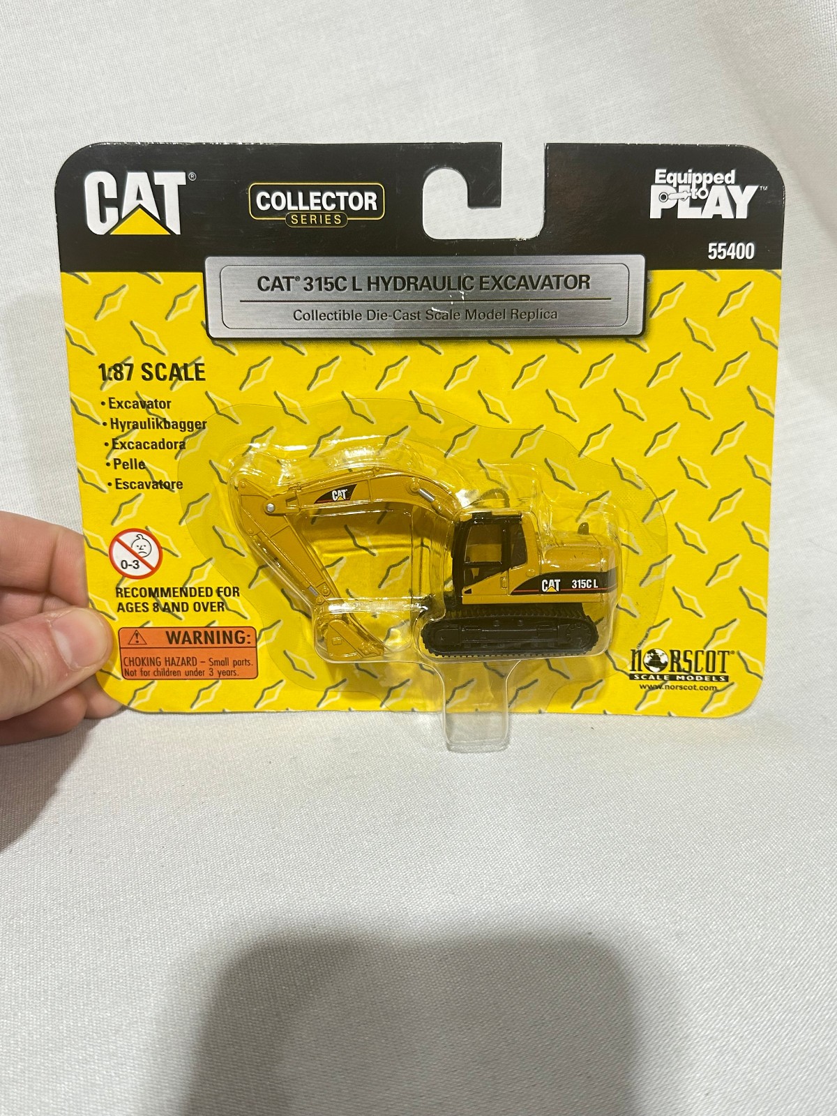 Caterpillar 315C L Excavator Collector Series By Norscot 1/87th Scale