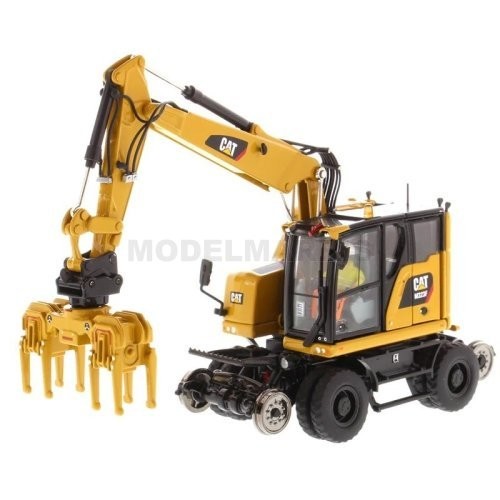 DIECAST MASTERS 85662 Cat M323F Excavator Rubberized Rail –
