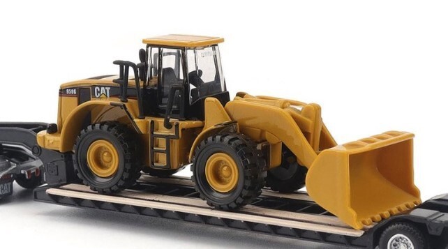 Diecast Masters 84418 CAT 950G Loader & 163H Grader 1/87 HO Diecast