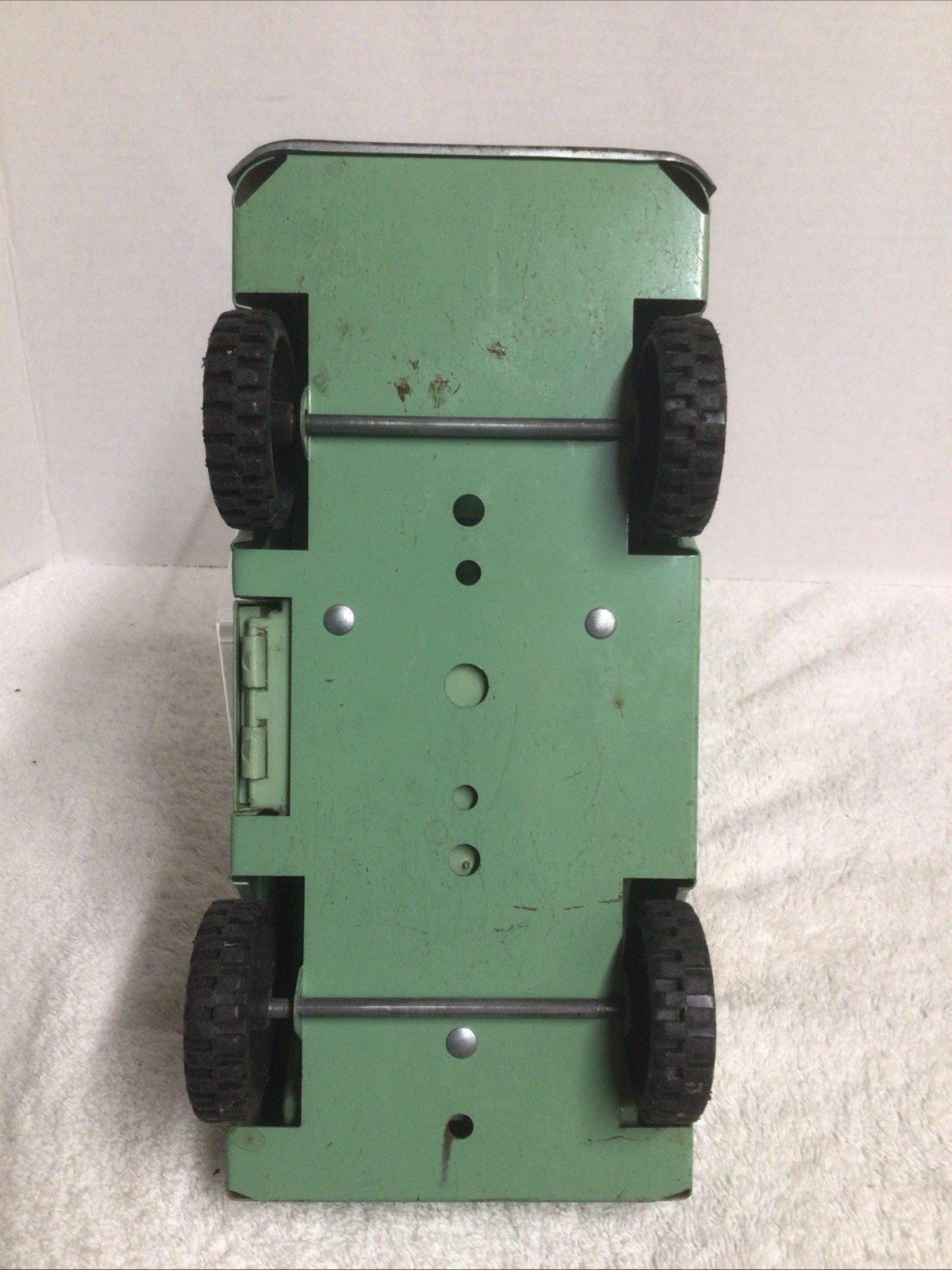 Vintage 10” Structo 1960s Rampside Corvair Pickup Mint Green – PRESSED STEEL USA