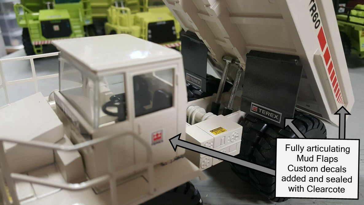 TEREX MINING 72-71 Gescha Loader + TR-60 HEAVY HAULER (2) – FREE SHIPPING !!!