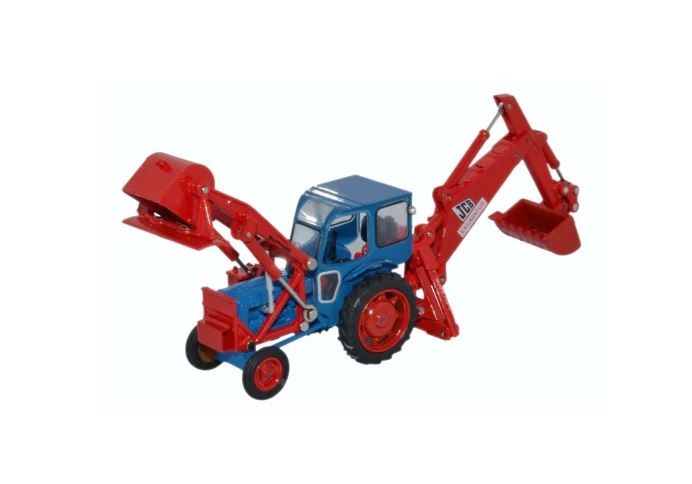 Oxford Diecast – Blue and Red Tractor – JBC Major MK1 – 1/76 …