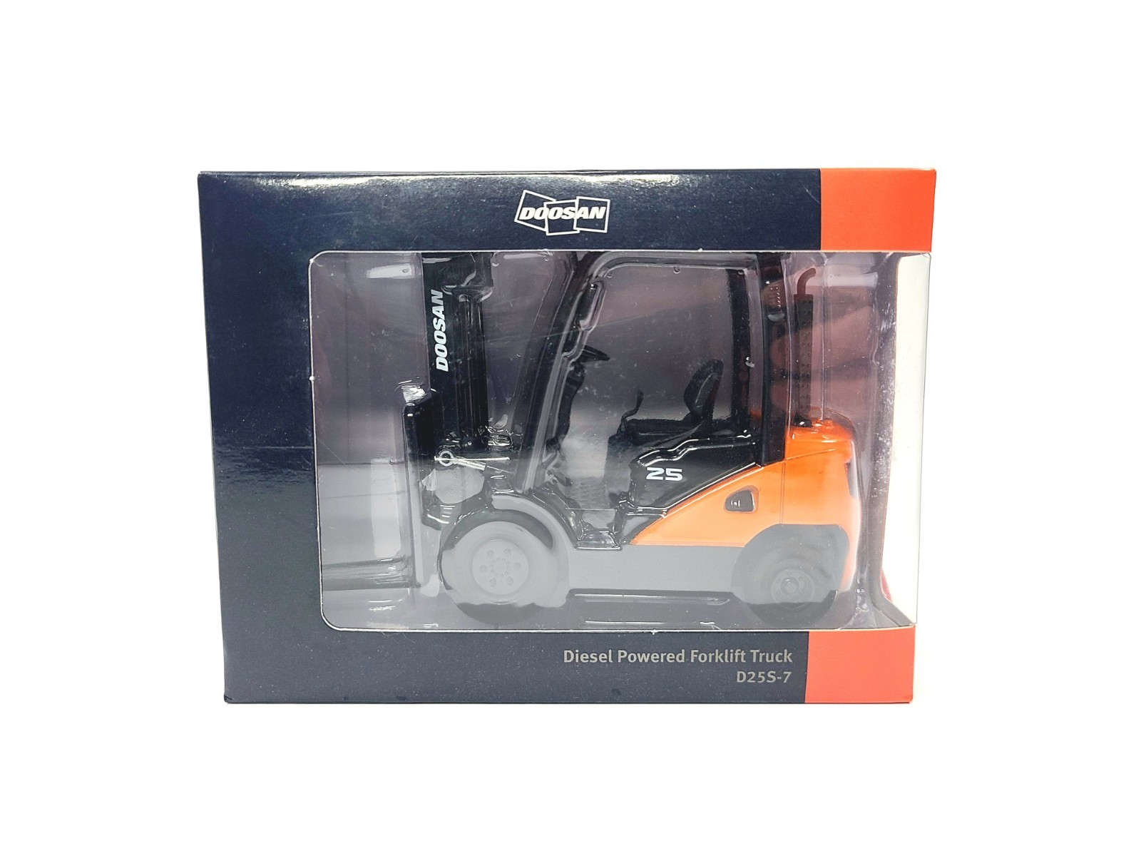 Doosan D25S-7 Diesel Forklift Truck – 1:24 Scale Diecast Model New