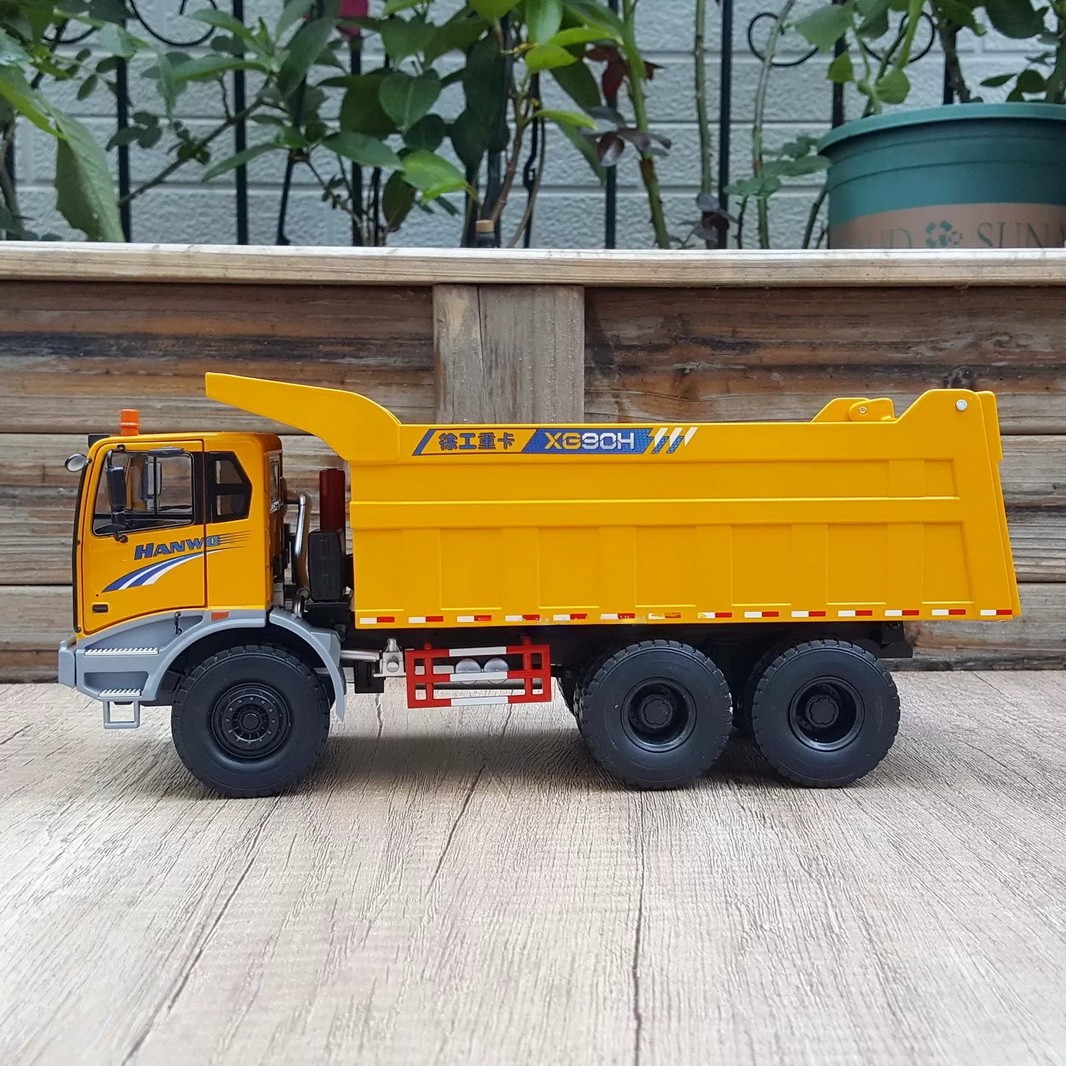 1/35 Scale XCMG XG90H Hanwo Off Highway Wide Body Dump Truck Diecast Model