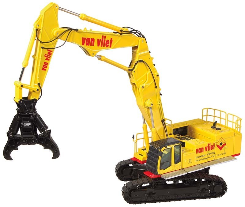 Hitachi 1000k Demolition Excavator – Van Vliet NZG 1:50 Scale Model #781/01 New