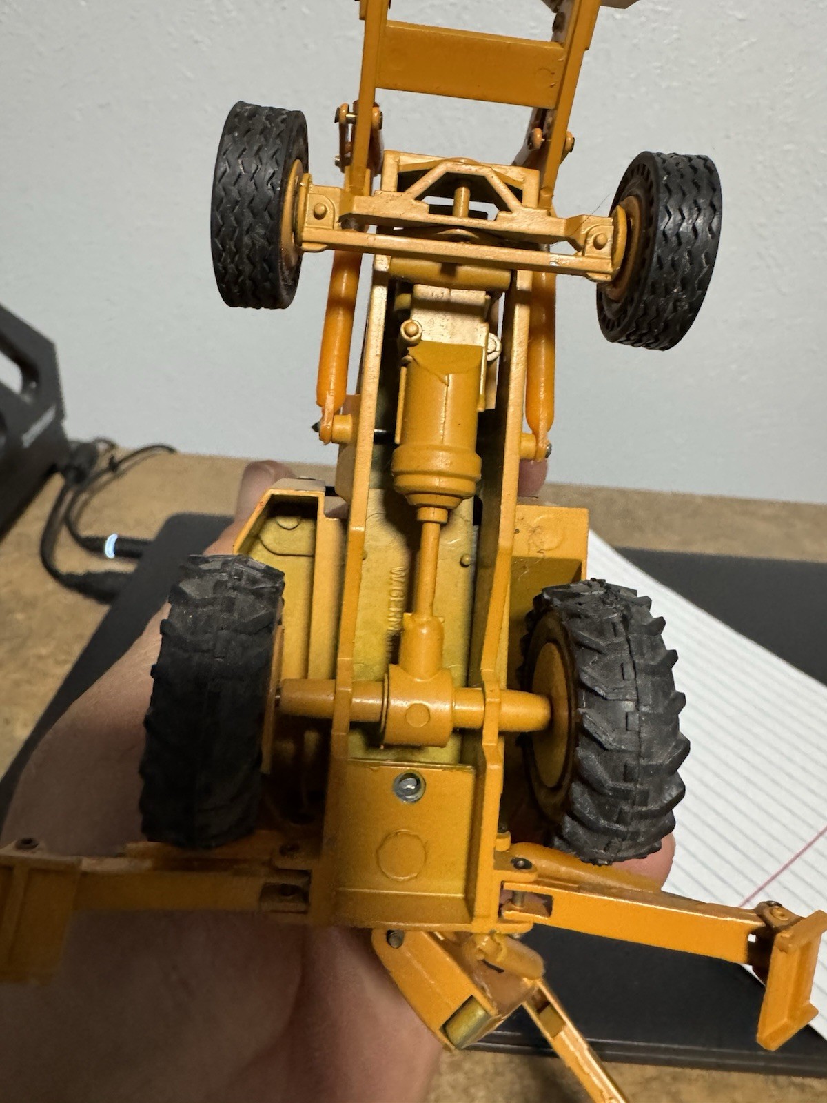 CASE 580C Backhoe Toy Working Hydrolics