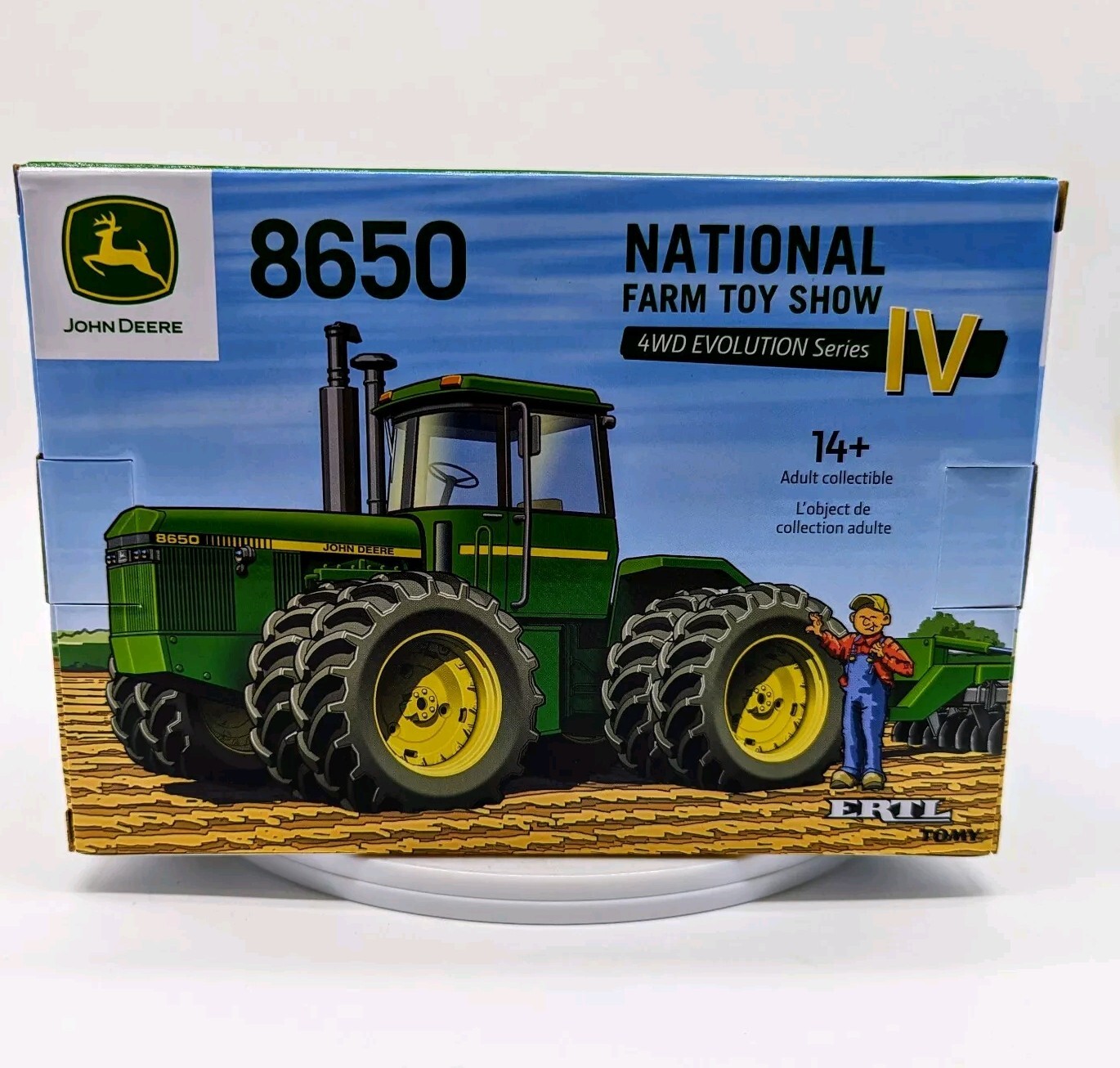 1/32 John Deere 8650 4WD with Front & Rear Duals, 2016 National Farm Toy Show