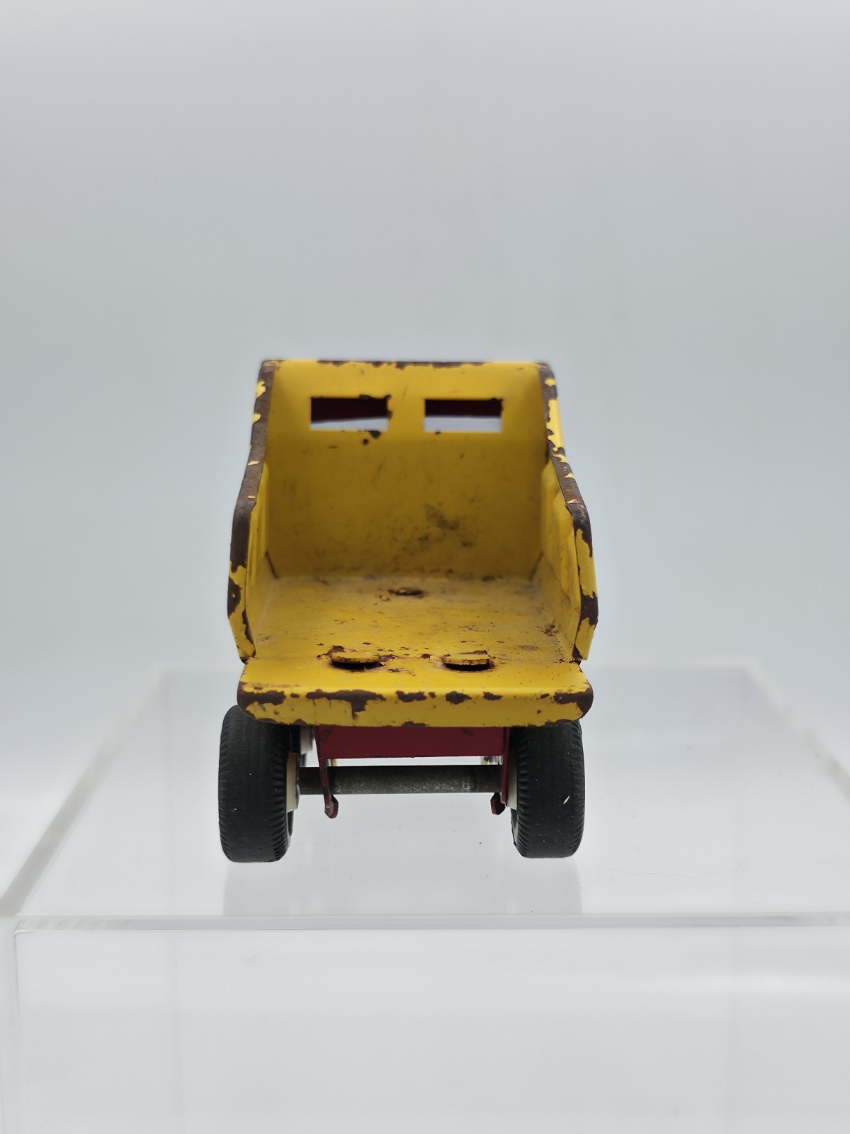 1976-77 Tiny Tonka Dump Truck – Vintage Construction Equipment Pressed Steel Toy
