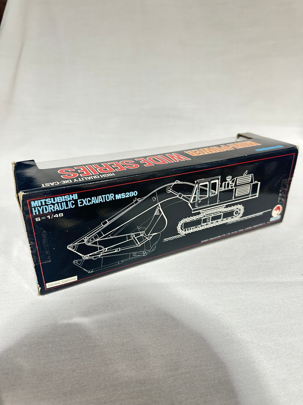 Mitsubishi MS280 Hydraulic Excavator Mini Power By Shinsei 1/48th Scale