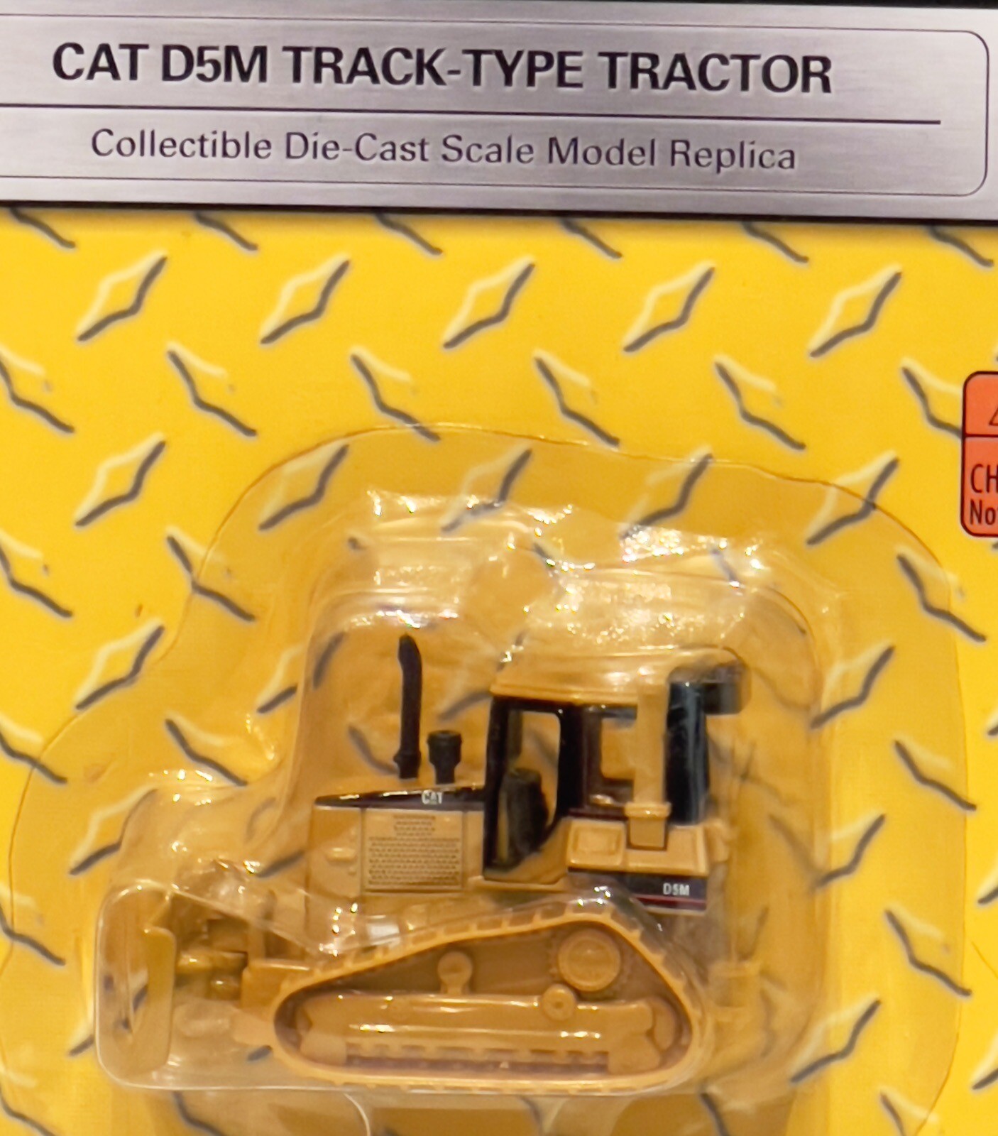 Diecast Norscot Die-Cast 1/87 HO Scale CAT D5M Track-Type Tractor 55401 NEW RARE