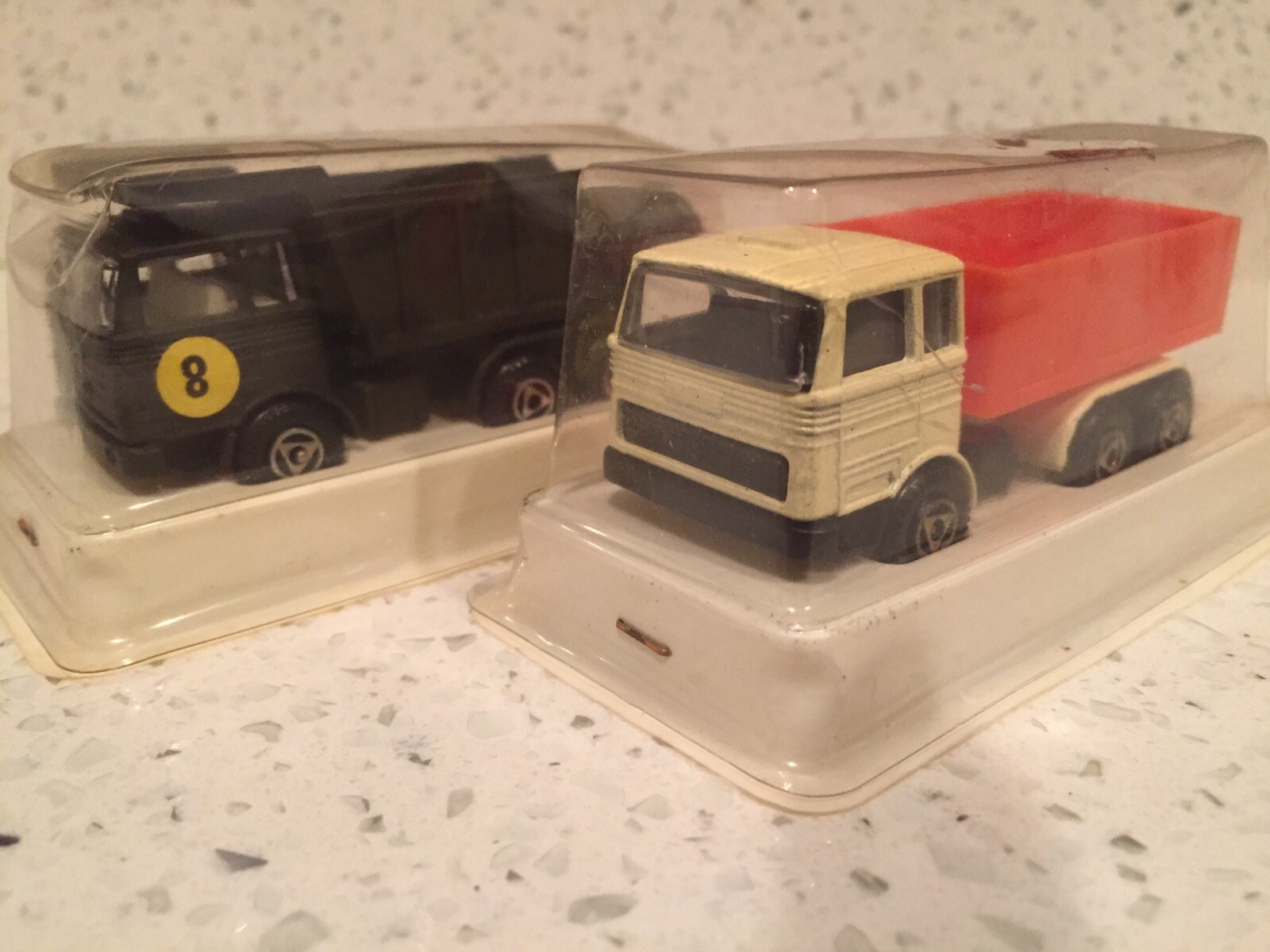 Mini Diecast Tipper Dump Trucks