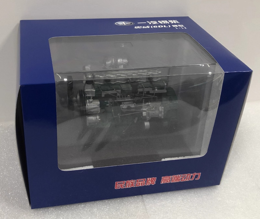 1:12 FAW Jiefang Xichai CA6DL-24V Engine Machine Equipment Diecast Model