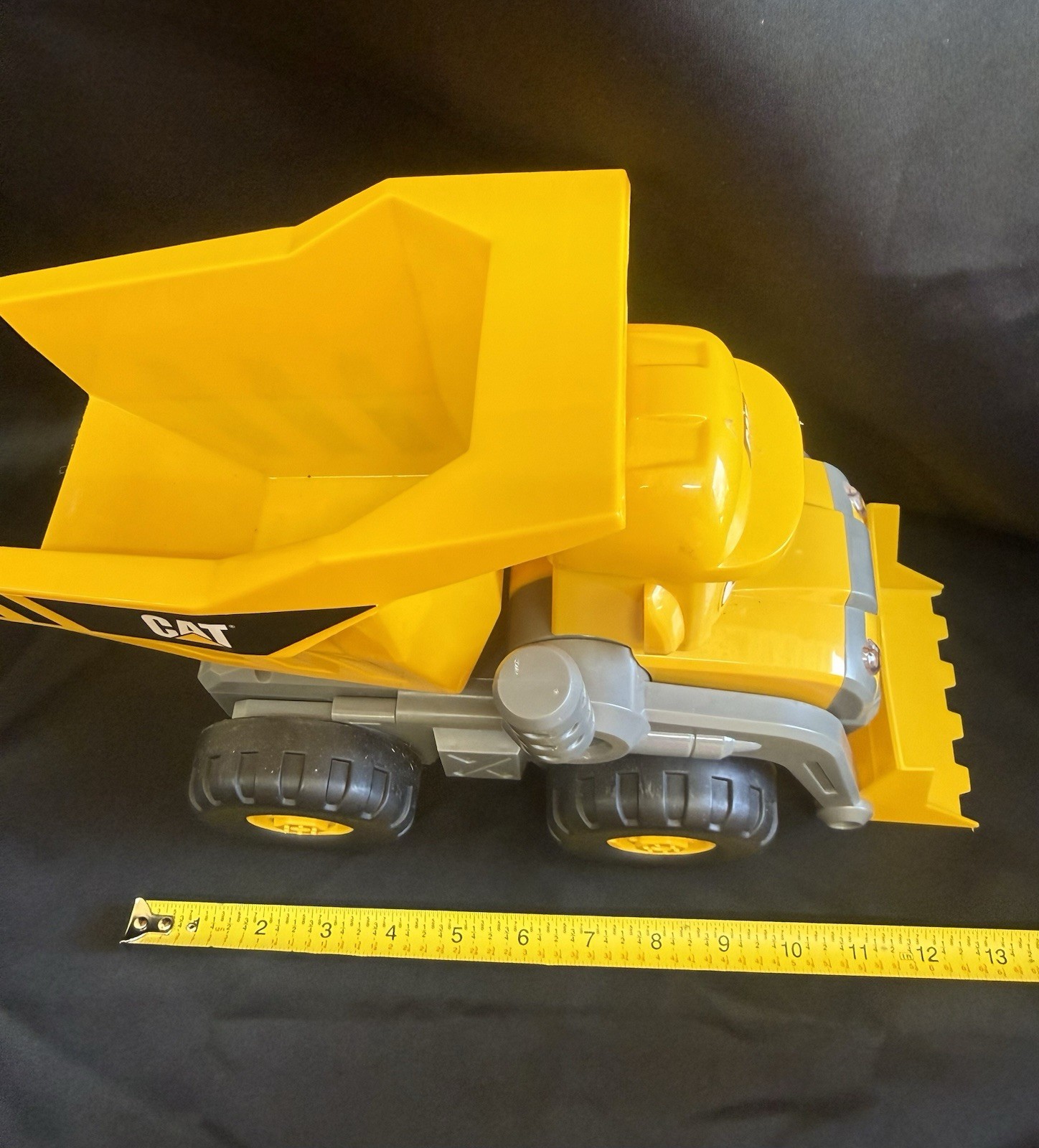 CAT Construction Trucks- Lot Of 10 Working Hard Plastic Various Trucks-Sounds