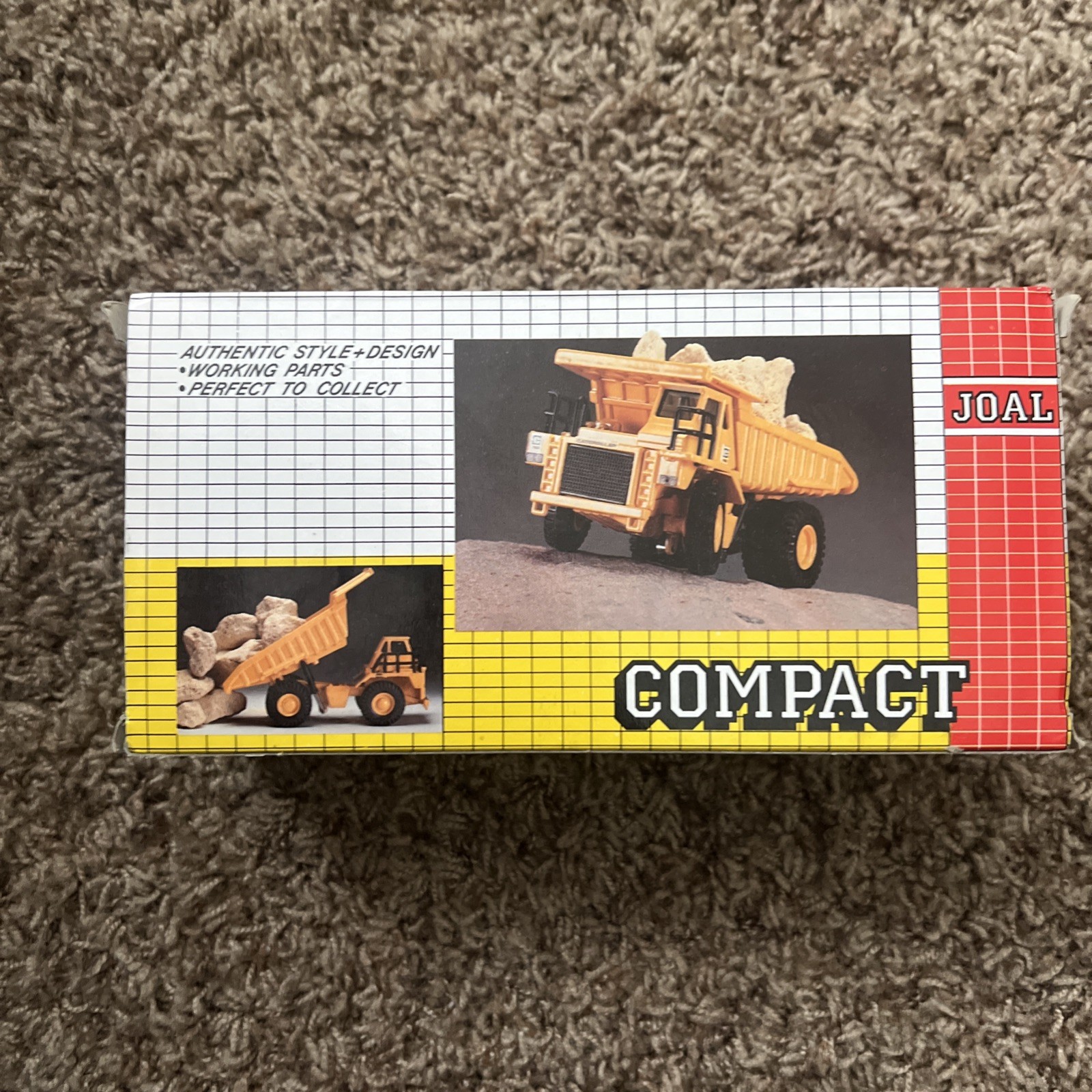 JOAL 223 COMPACT CATERPILLAR DUMPER TRUCK 773-B 1:70 Die Cast w/box NEW