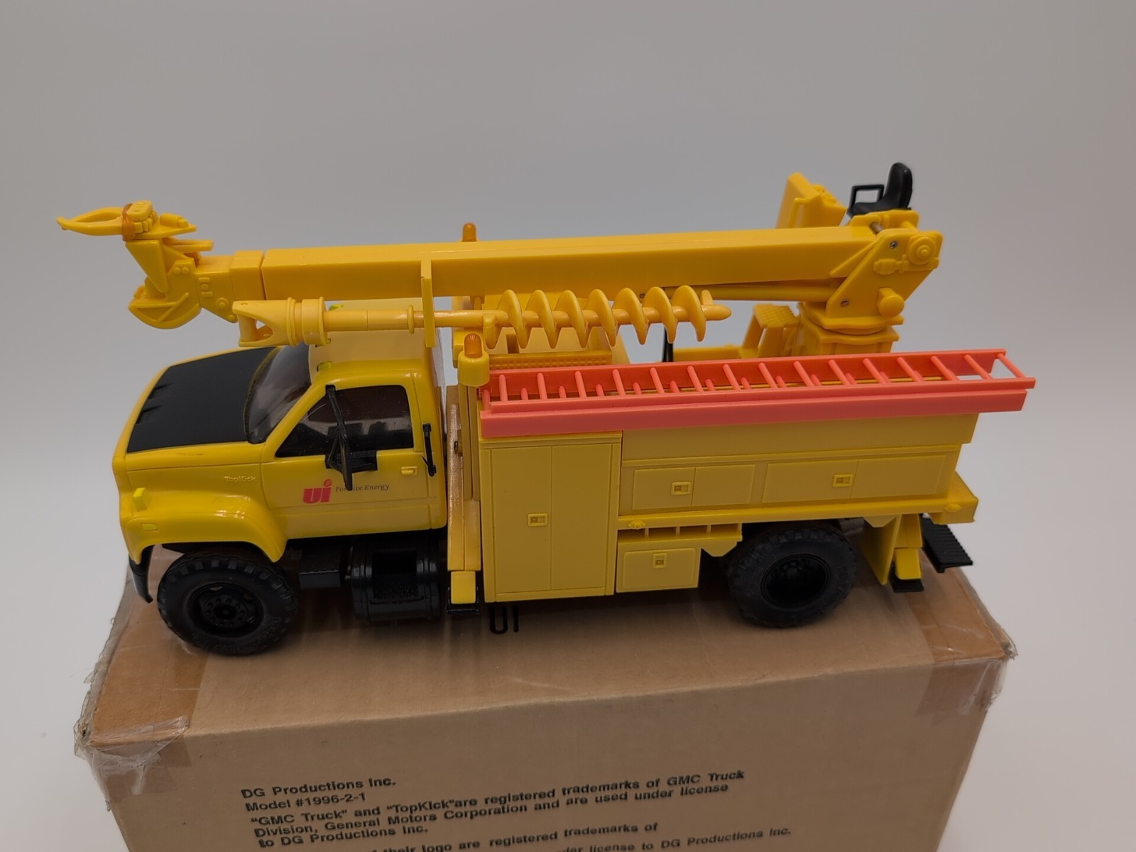 DG PRODUCTIONS Digger Derrick Auger Truck UI Positive Energy