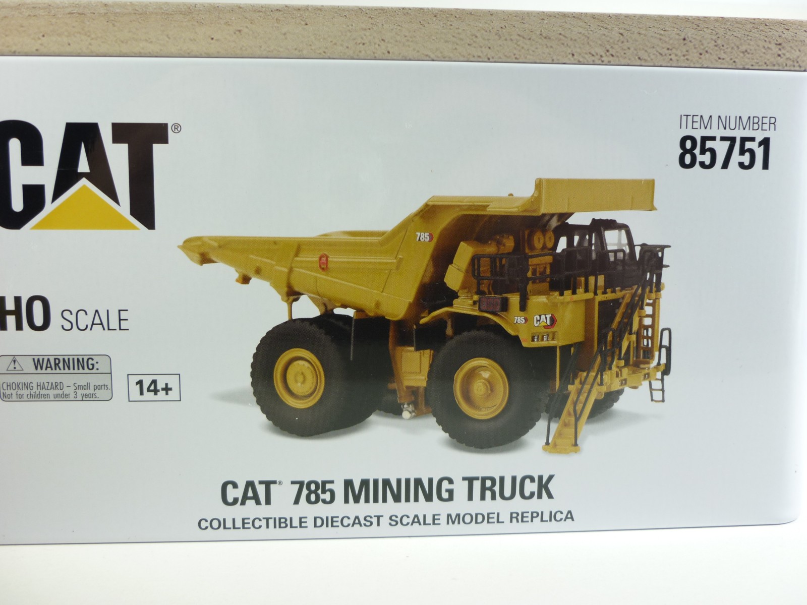 DieCast Masters 1:87 Caterpillar 785 Mining Dumper Die-Cast Metal Model