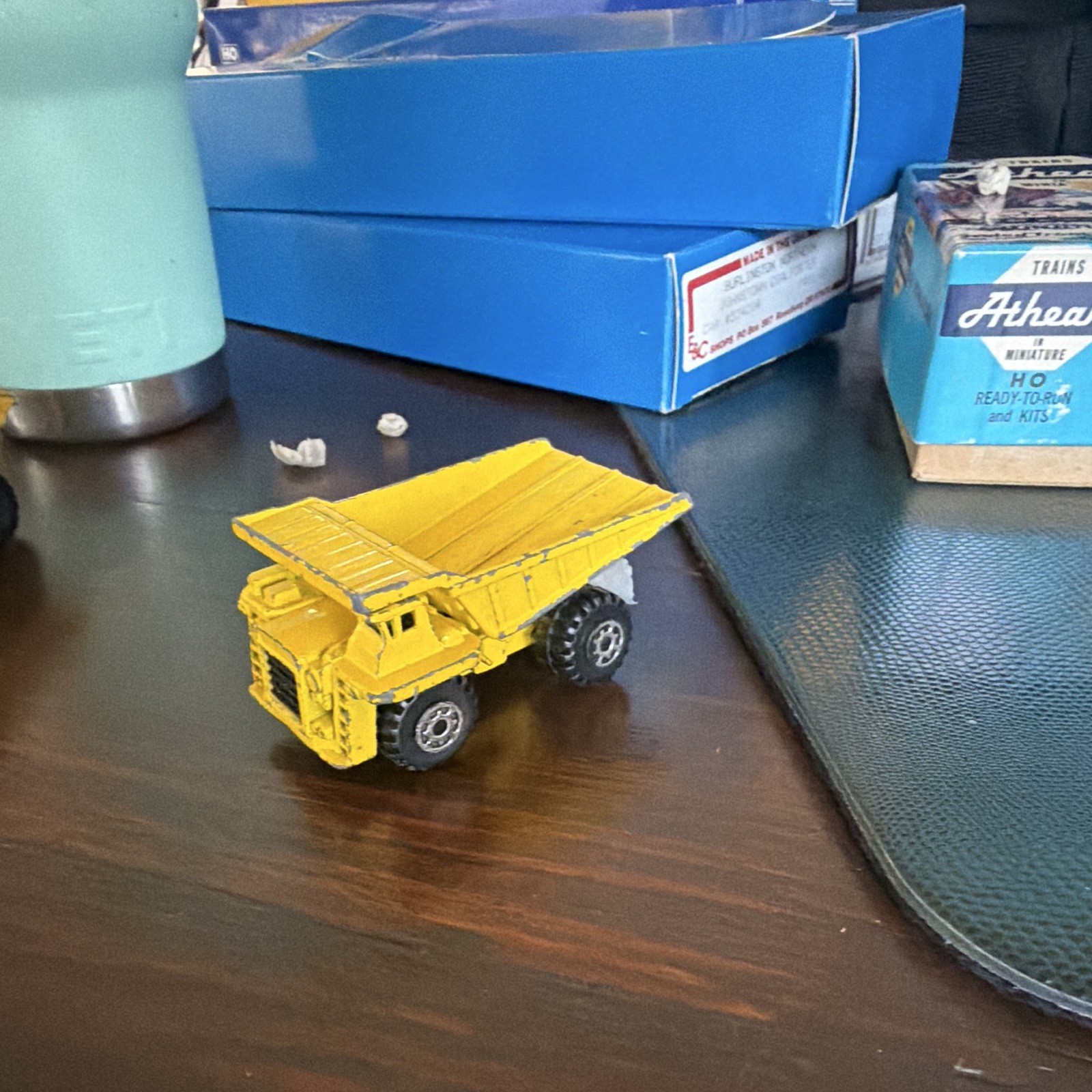 Diecast Dump Truck Construction Vehicle Model – Yellow Construction Truck